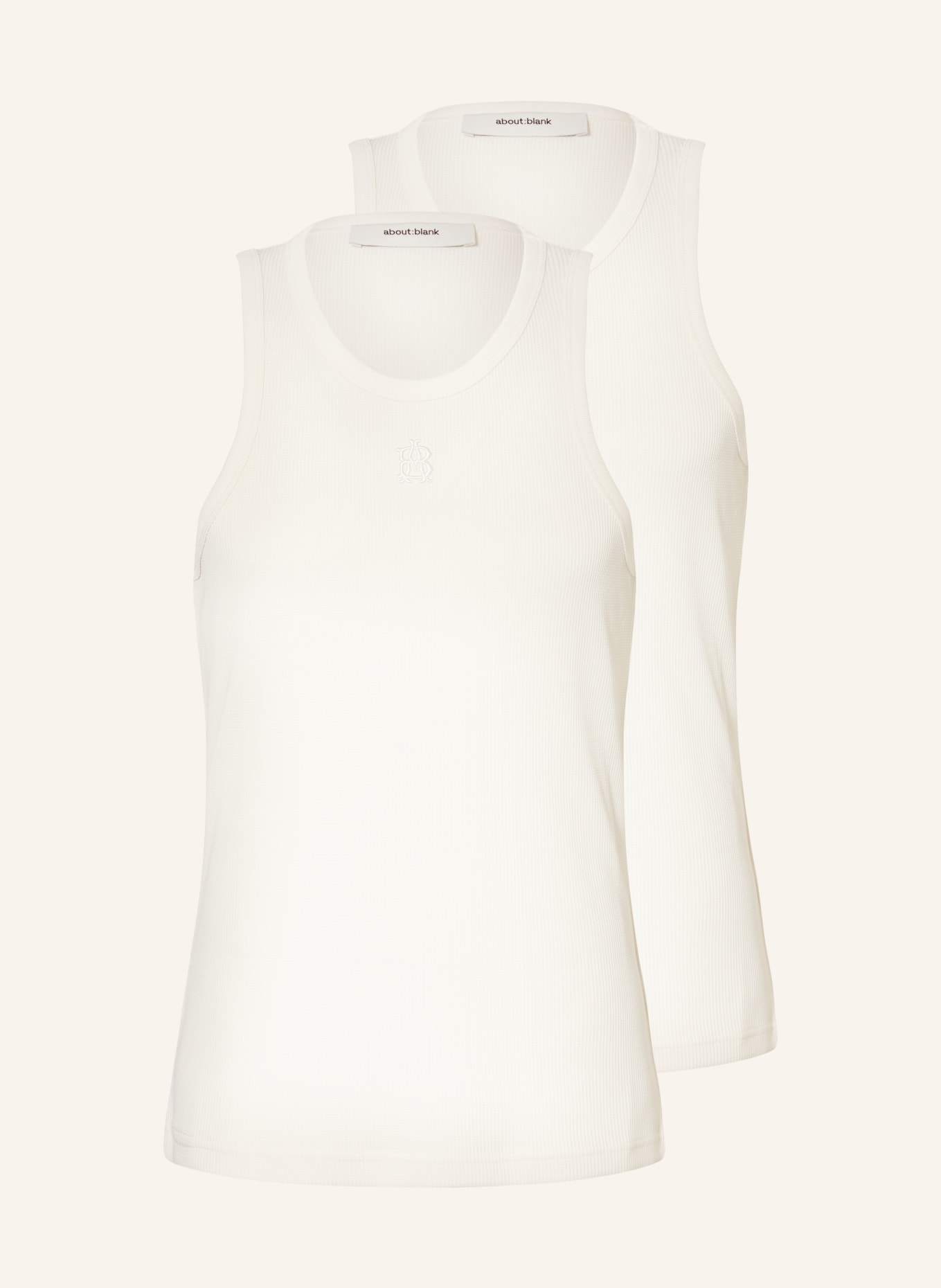 about:blank Balení 2 ks tílků: KRÉMOVÁ