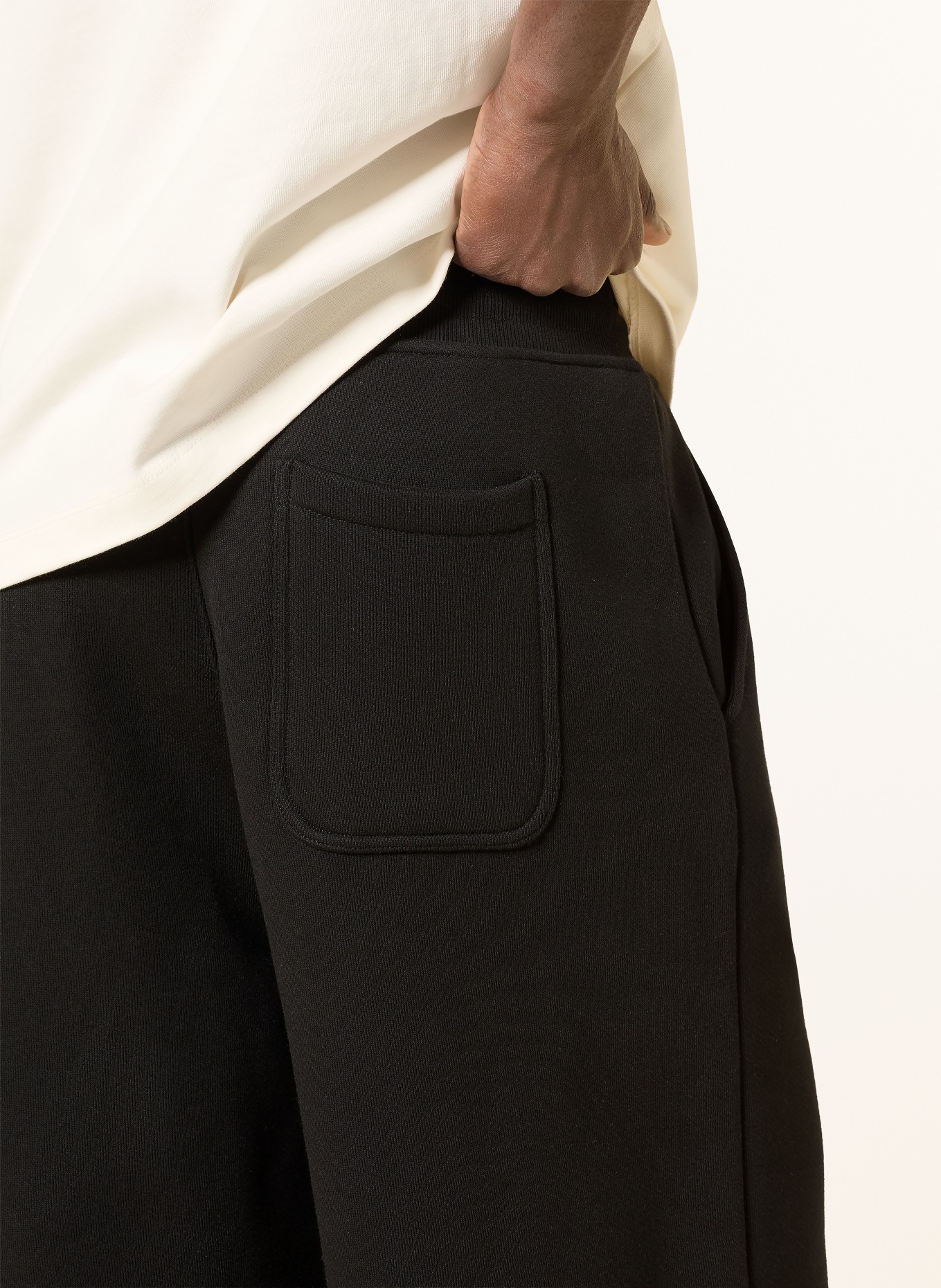 about:blank Sweatpants: BLACK