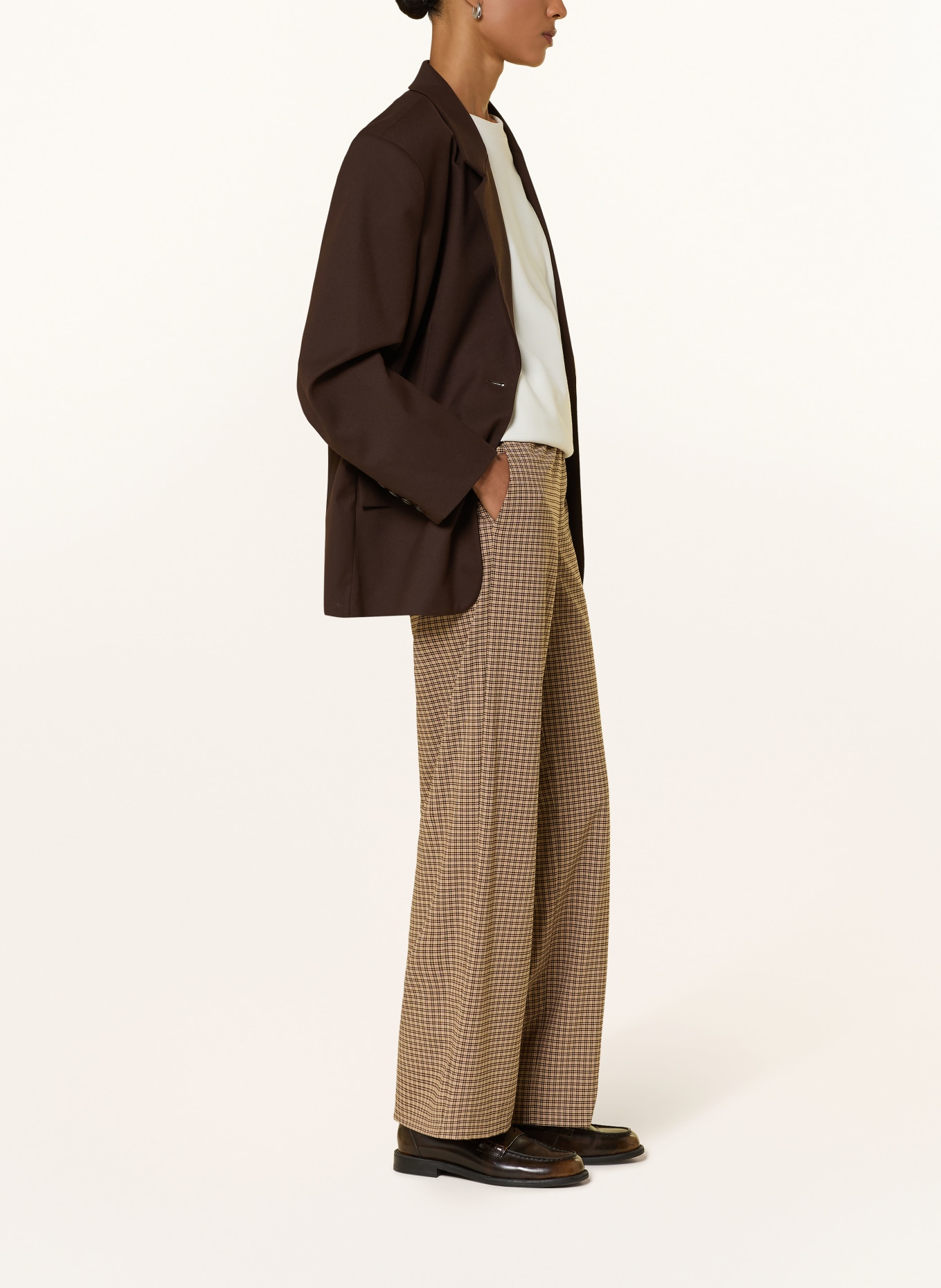 comma Marlenehose: HELLBRAUN / CAMEL / DUNKELBRAUN