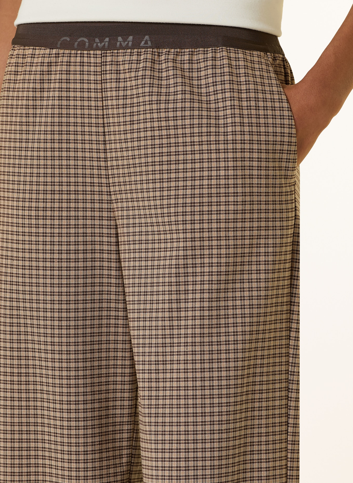 comma Marlenehose: HELLBRAUN / CAMEL / DUNKELBRAUN