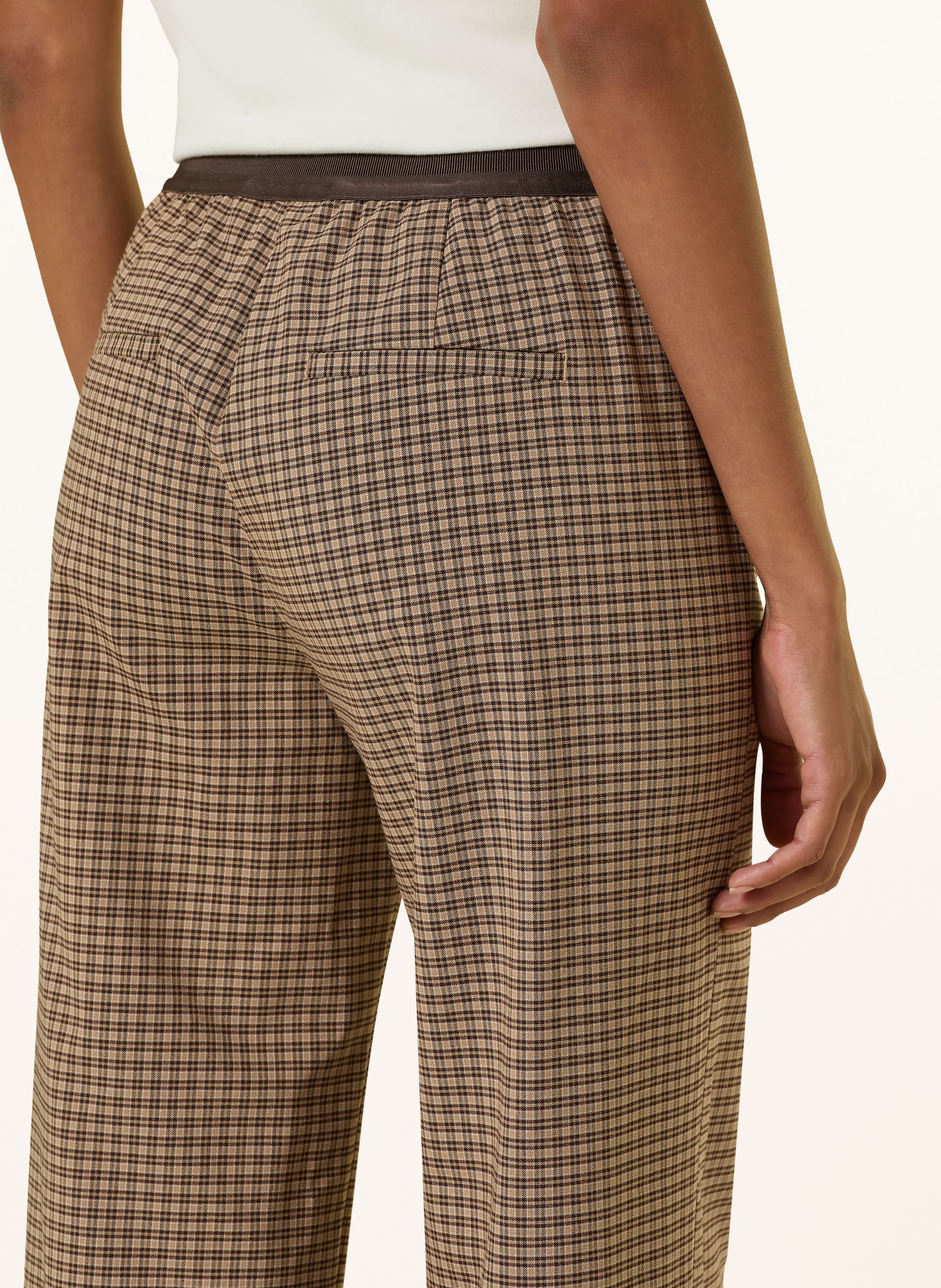 comma Marlenehose: HELLBRAUN / CAMEL / DUNKELBRAUN