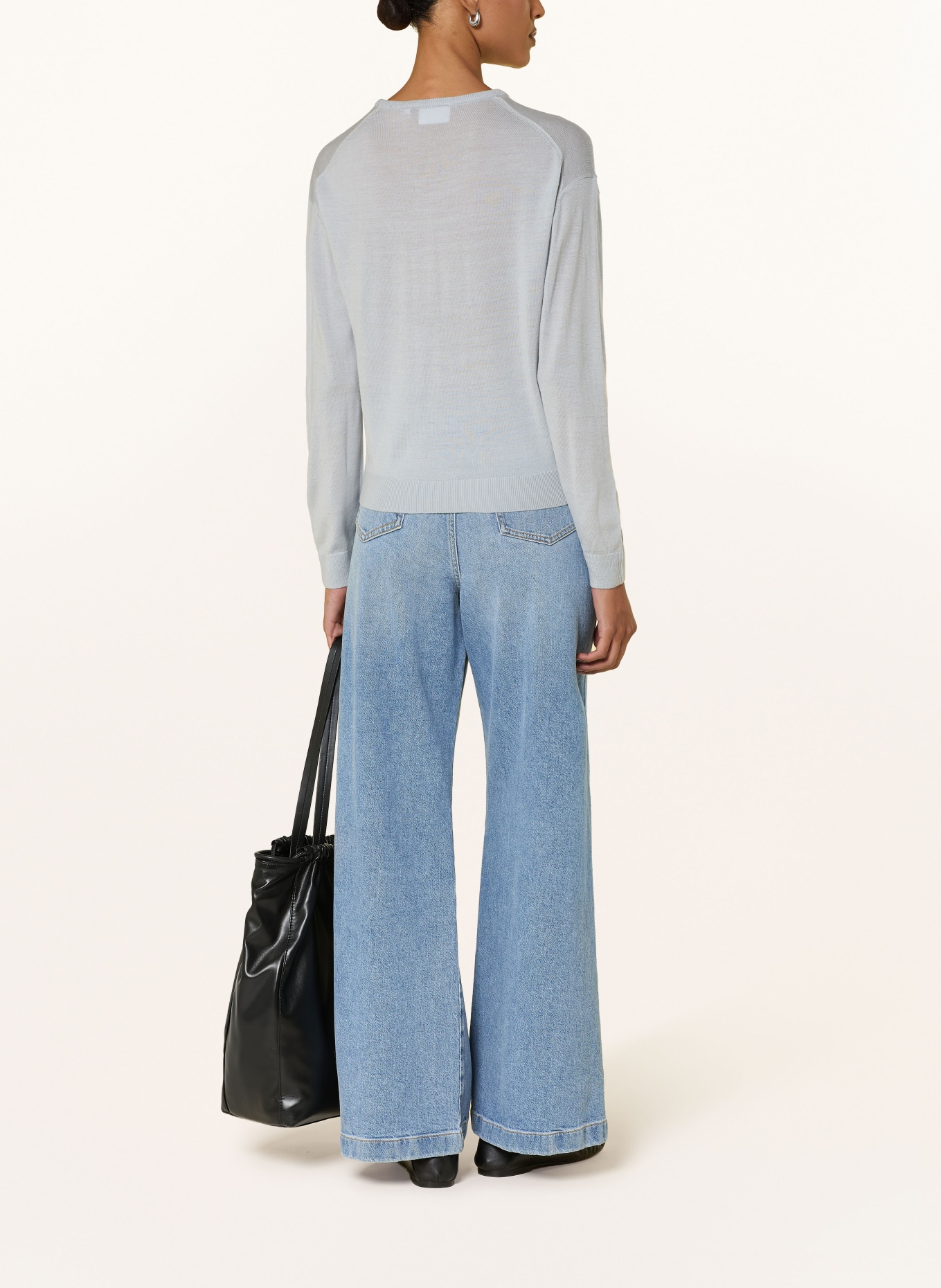 comma Pullover: BLAUGRAU