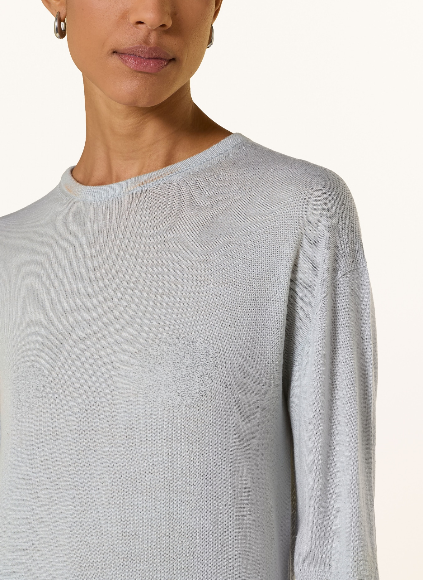 comma Pullover: BLAUGRAU