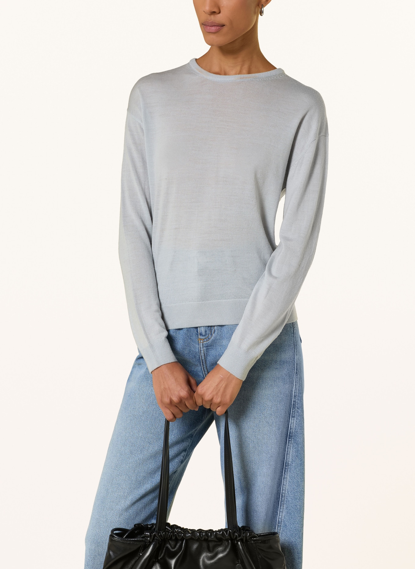 comma Pullover: BLAUGRAU