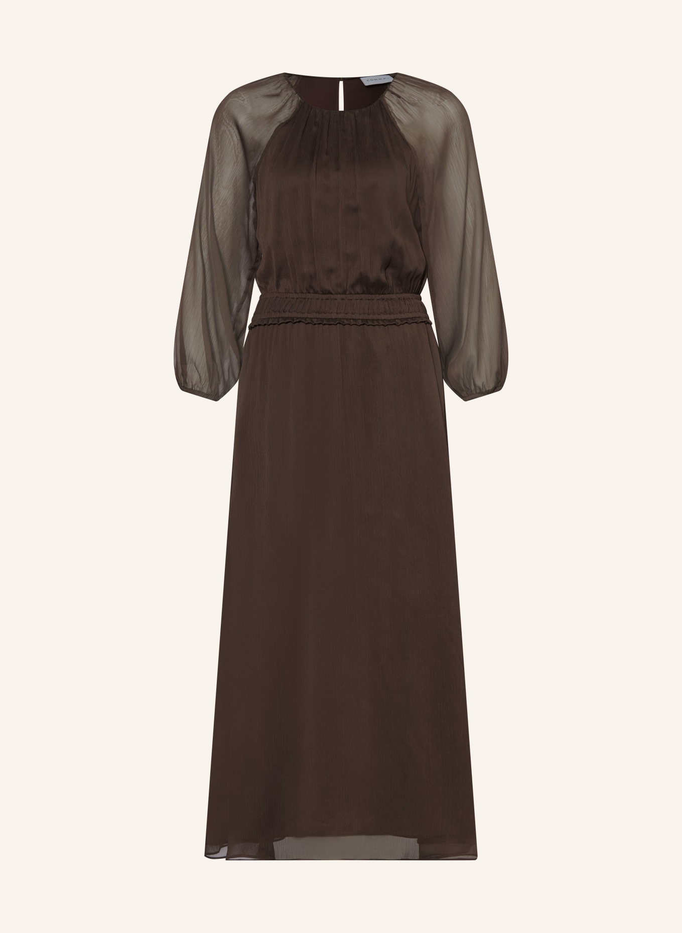 comma Kleid: DUNKELBRAUN