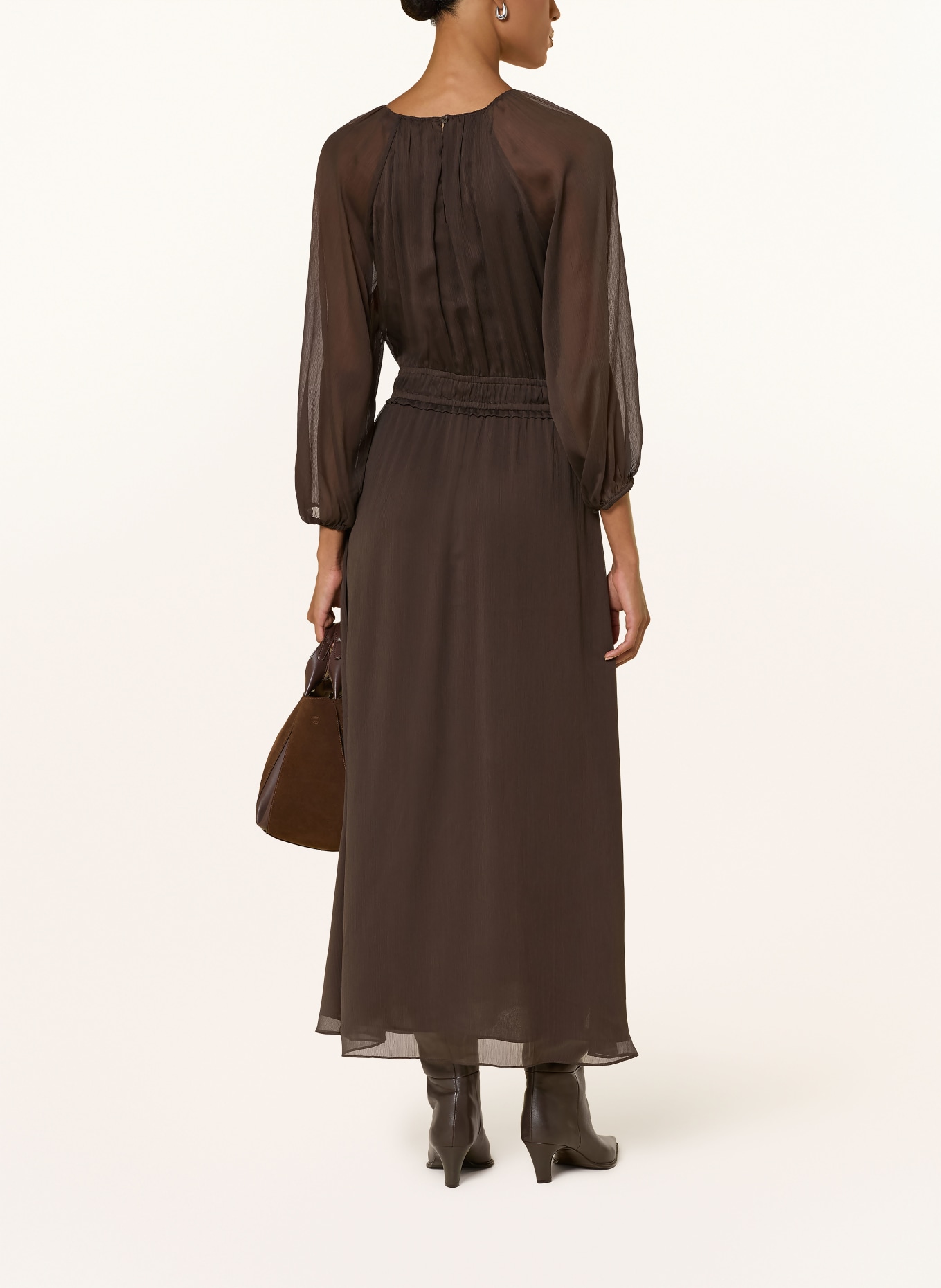 comma Kleid: DUNKELBRAUN