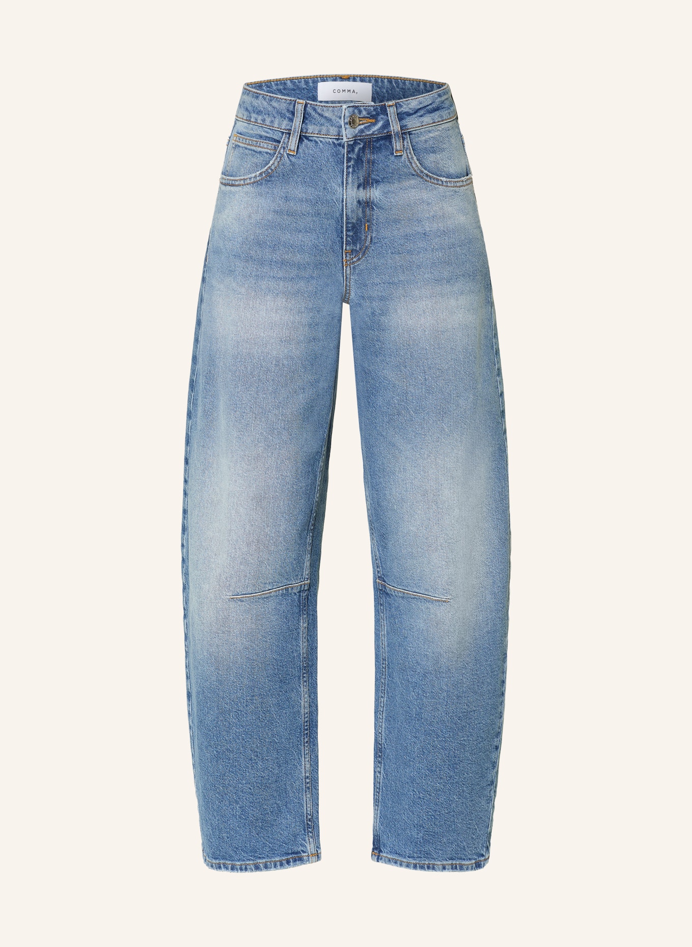 comma Barrel Jeans: 55Z7 BLUE