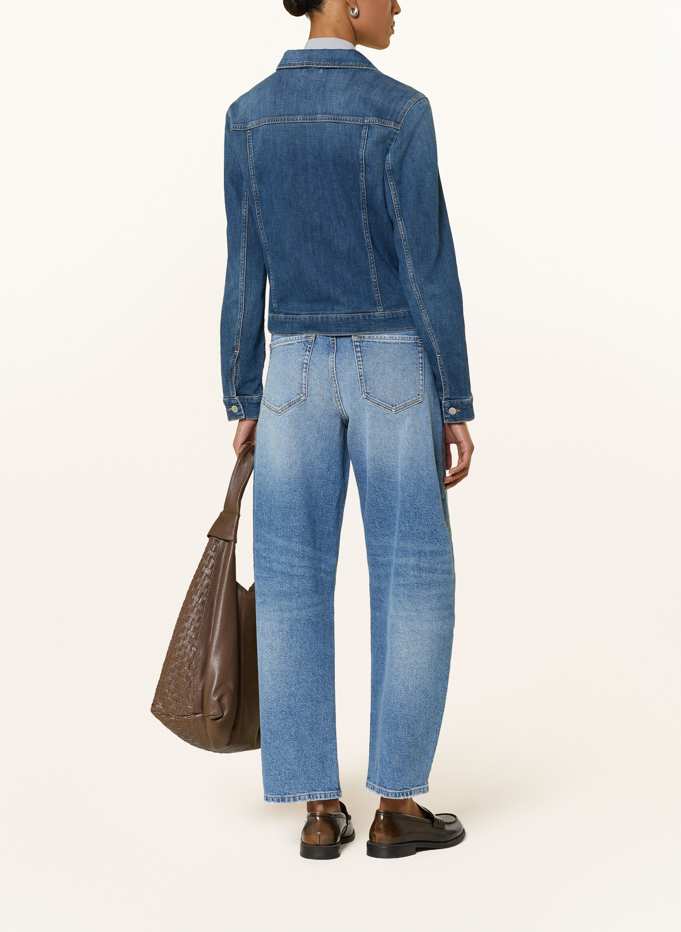 comma Barrel Jeans: 55Z7 BLUE