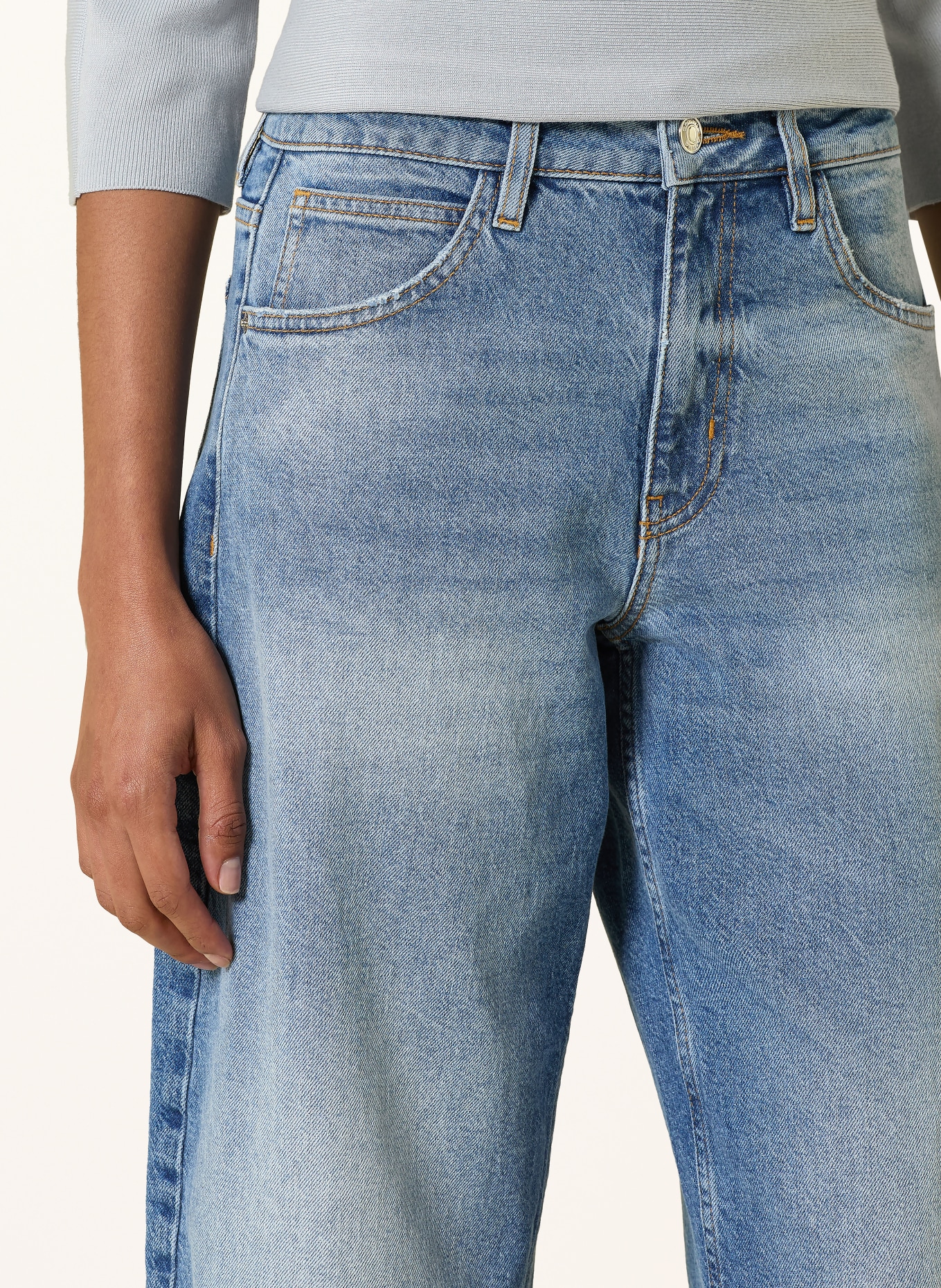 comma Barrel Jeans: 55Z7 BLUE
