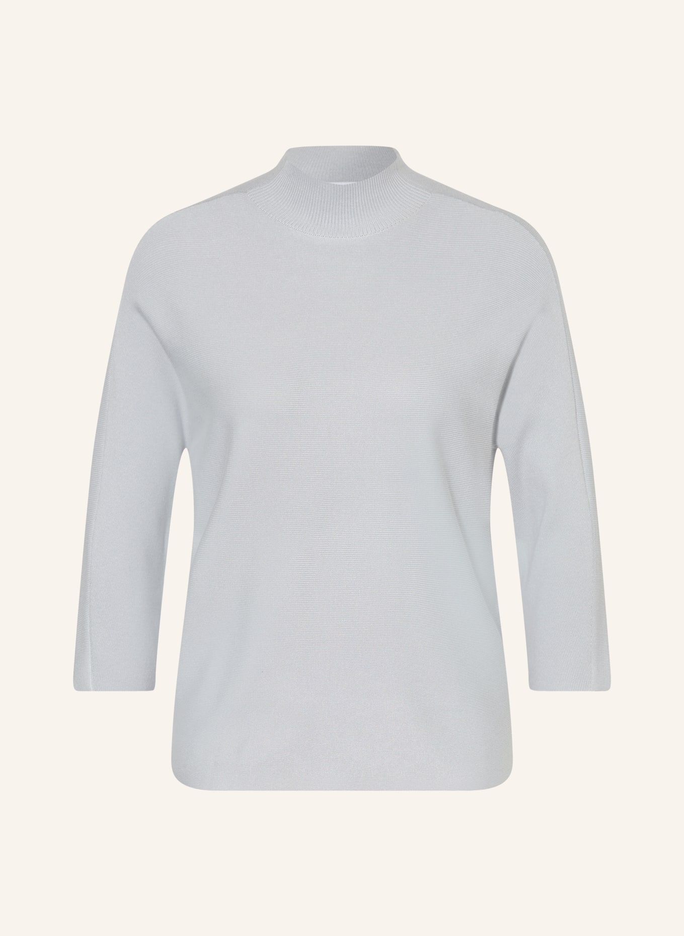 comma Pullover mit 3/4-Arm: BLAUGRAU