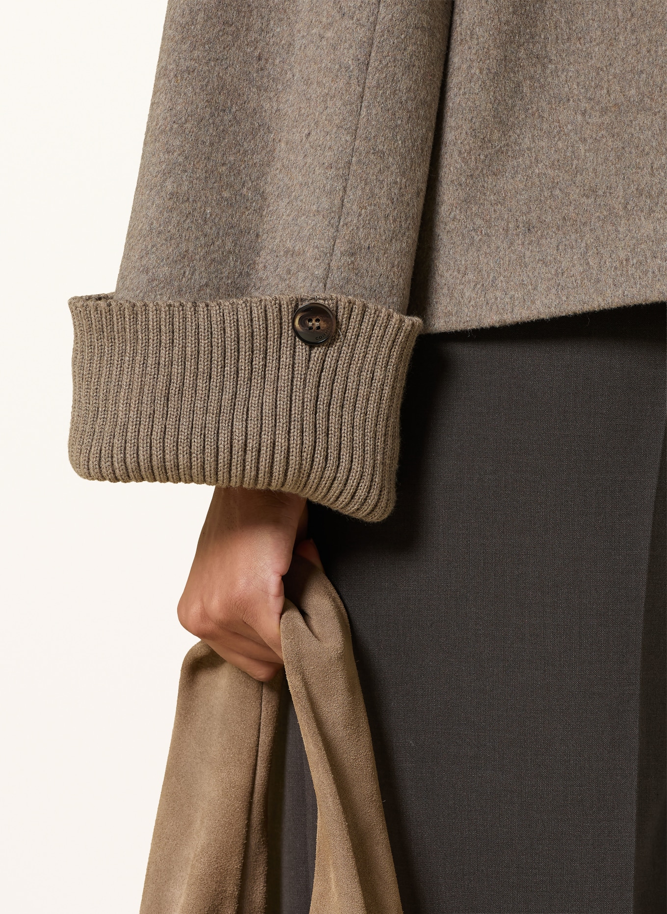 comma Kastenjacke: TAUPE