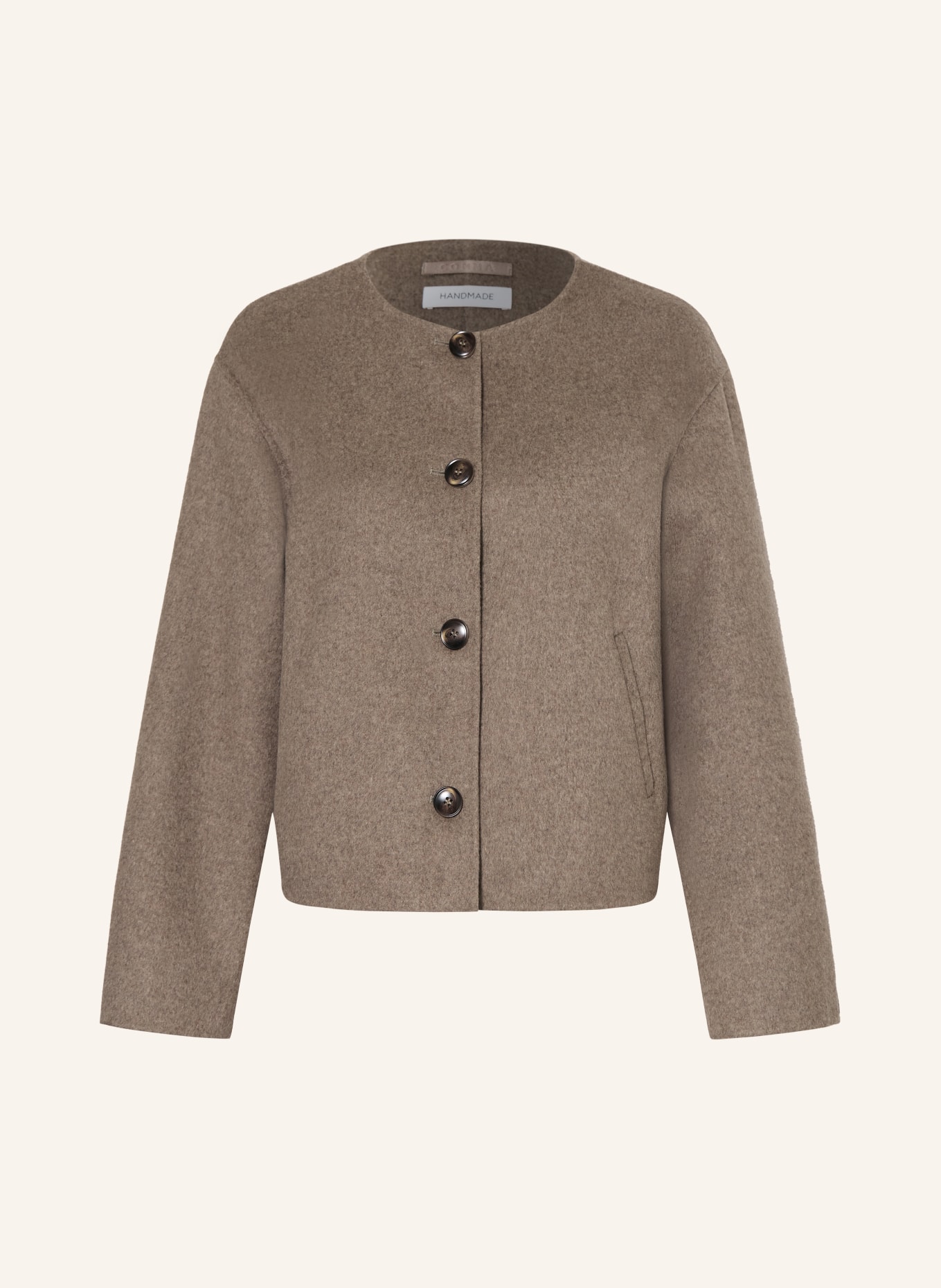 comma Kastenjacke: TAUPE