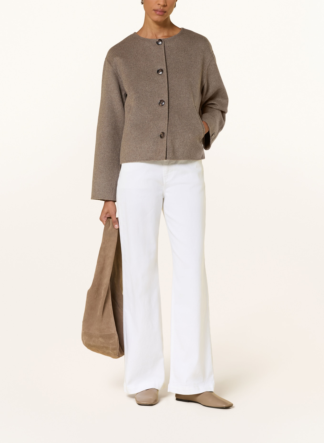 comma Kastenjacke: TAUPE
