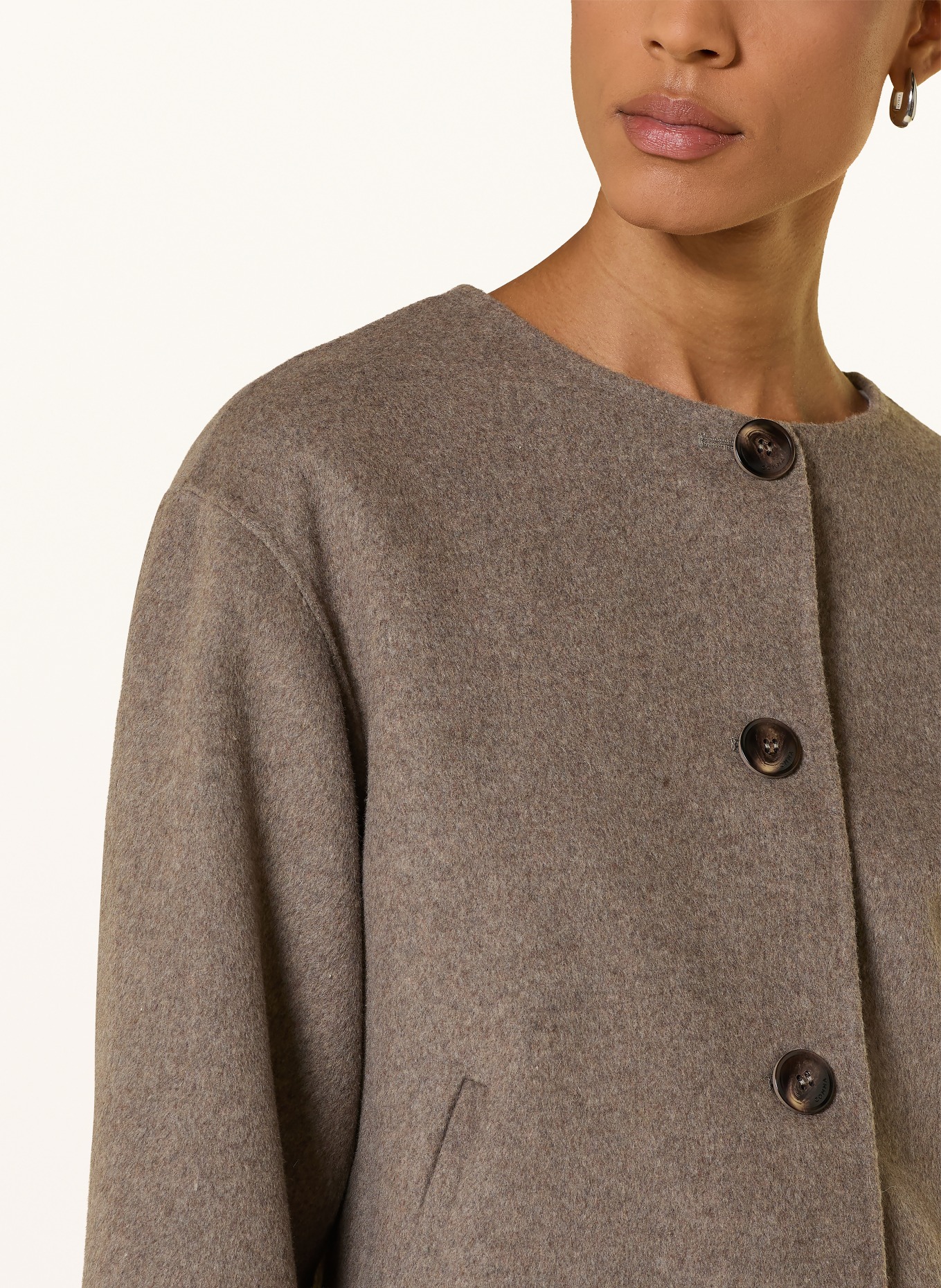 comma Kastenjacke: TAUPE