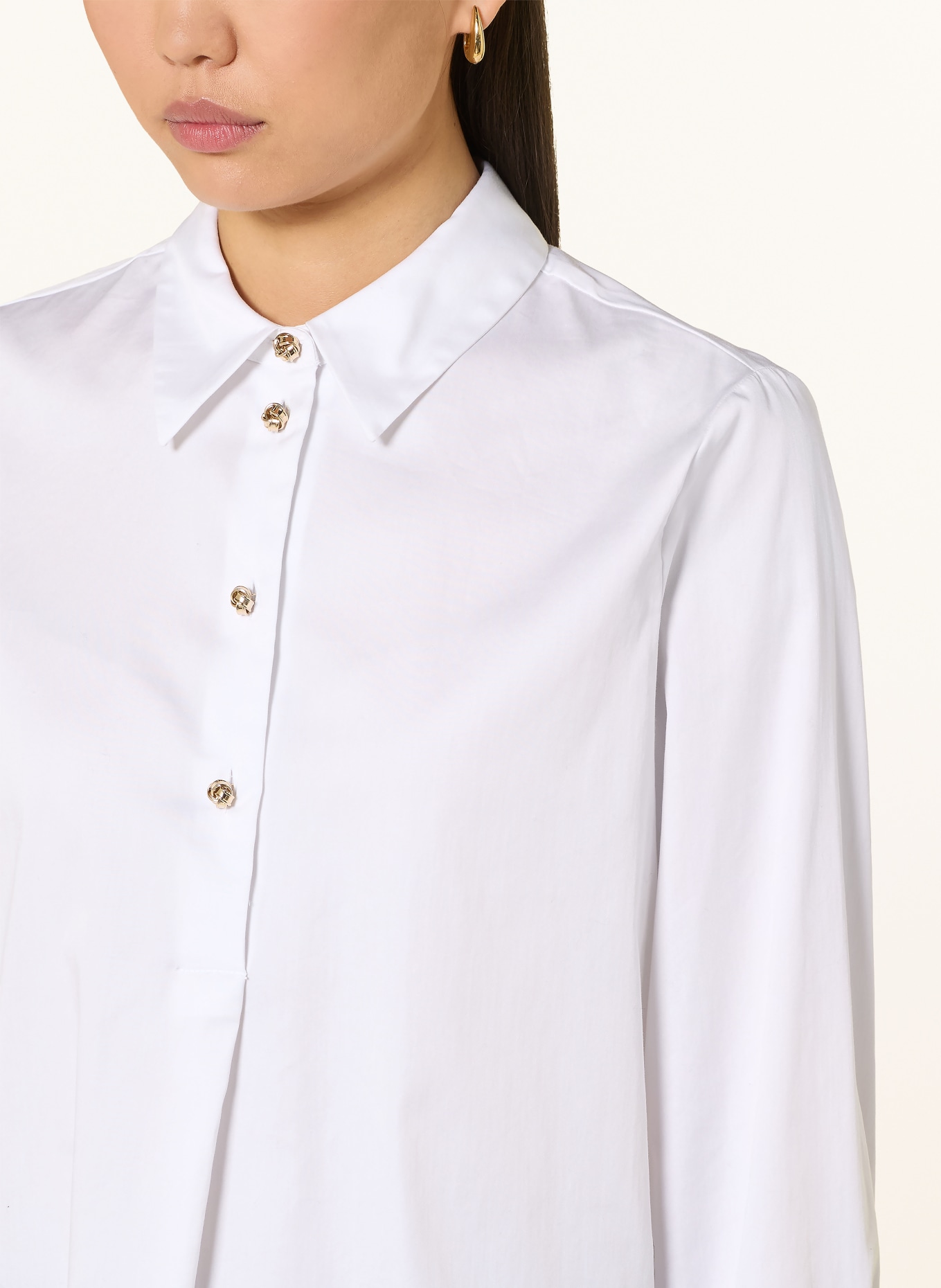 s.Oliver BLACK LABEL Blusenshirt: WEISS