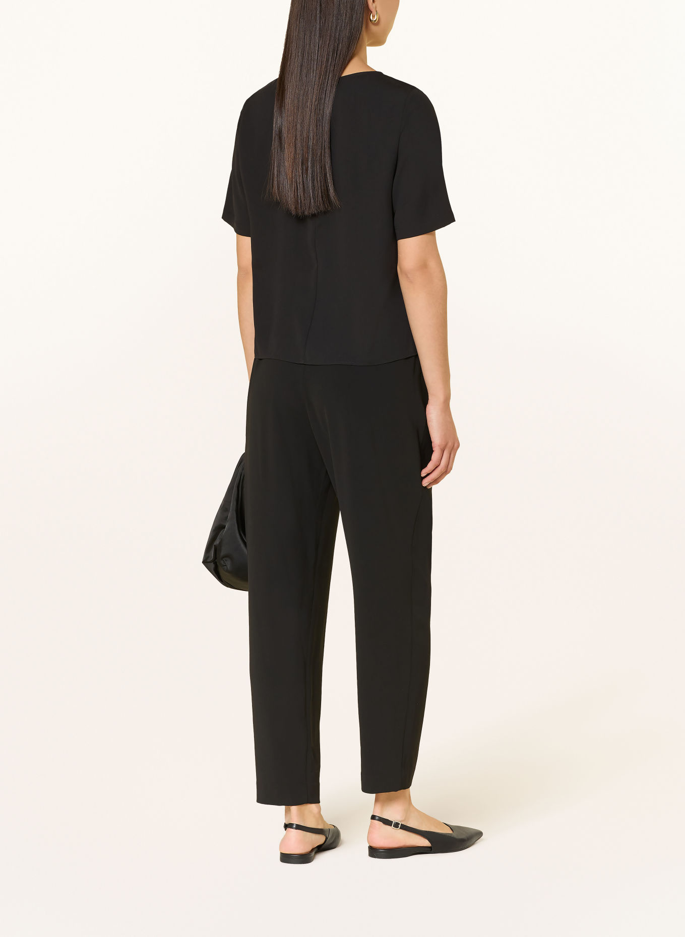 s.Oliver BLACK LABEL Blusenshirt: SCHWARZ