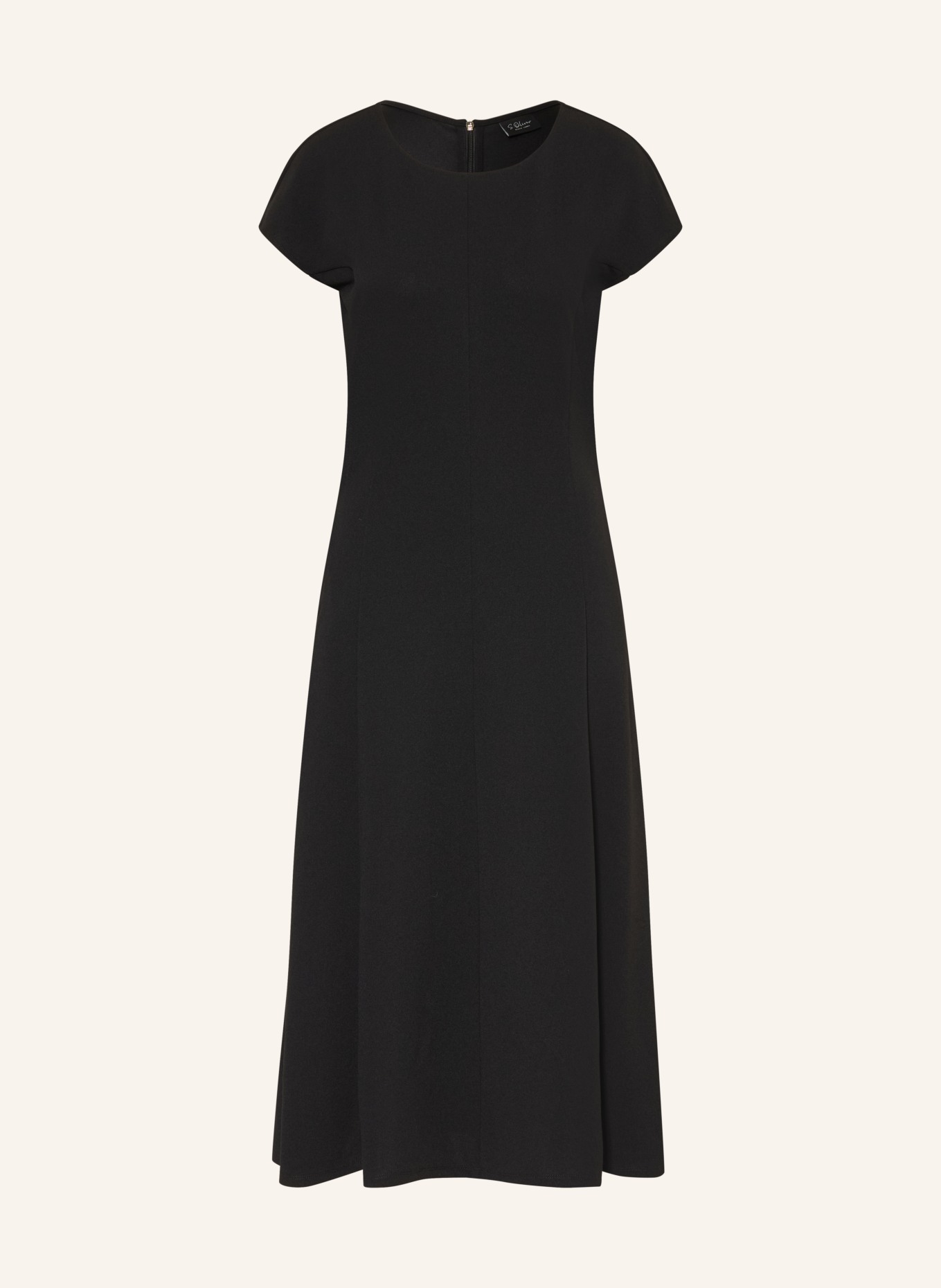 s.Oliver BLACK LABEL Jerseykleid: SCHWARZ