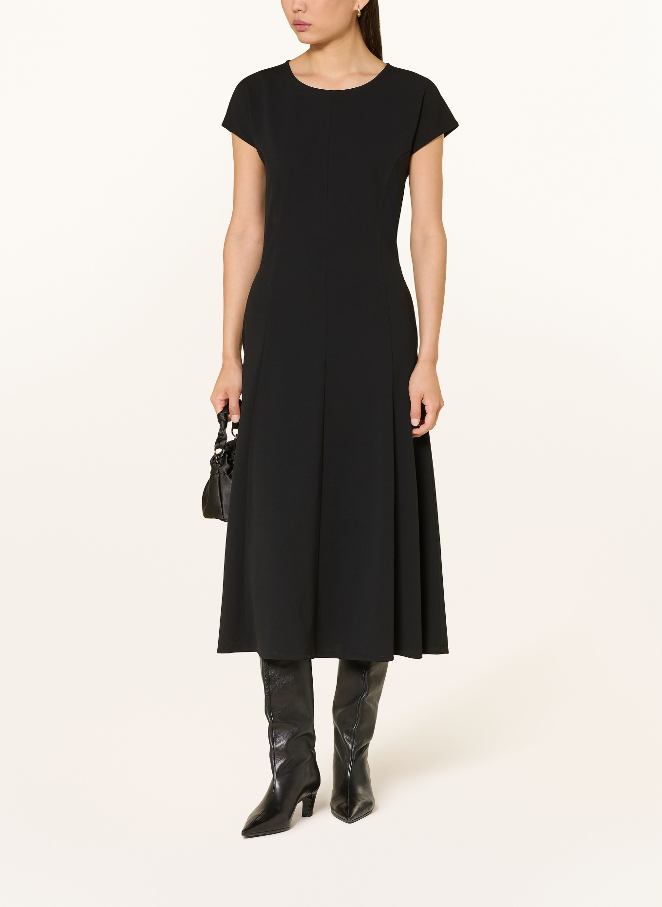 s.Oliver BLACK LABEL Jerseykleid: SCHWARZ