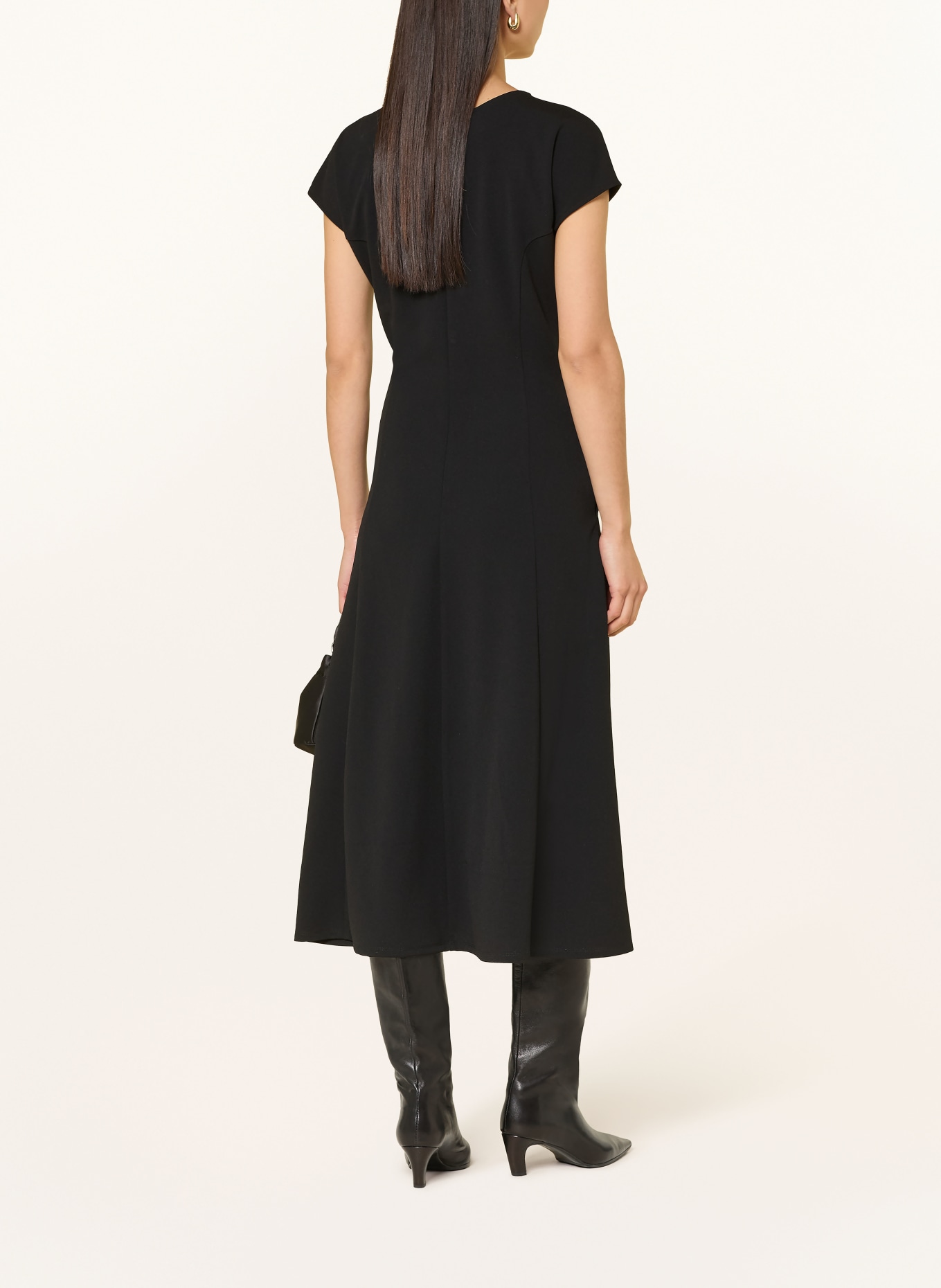s.Oliver BLACK LABEL Jerseykleid: SCHWARZ
