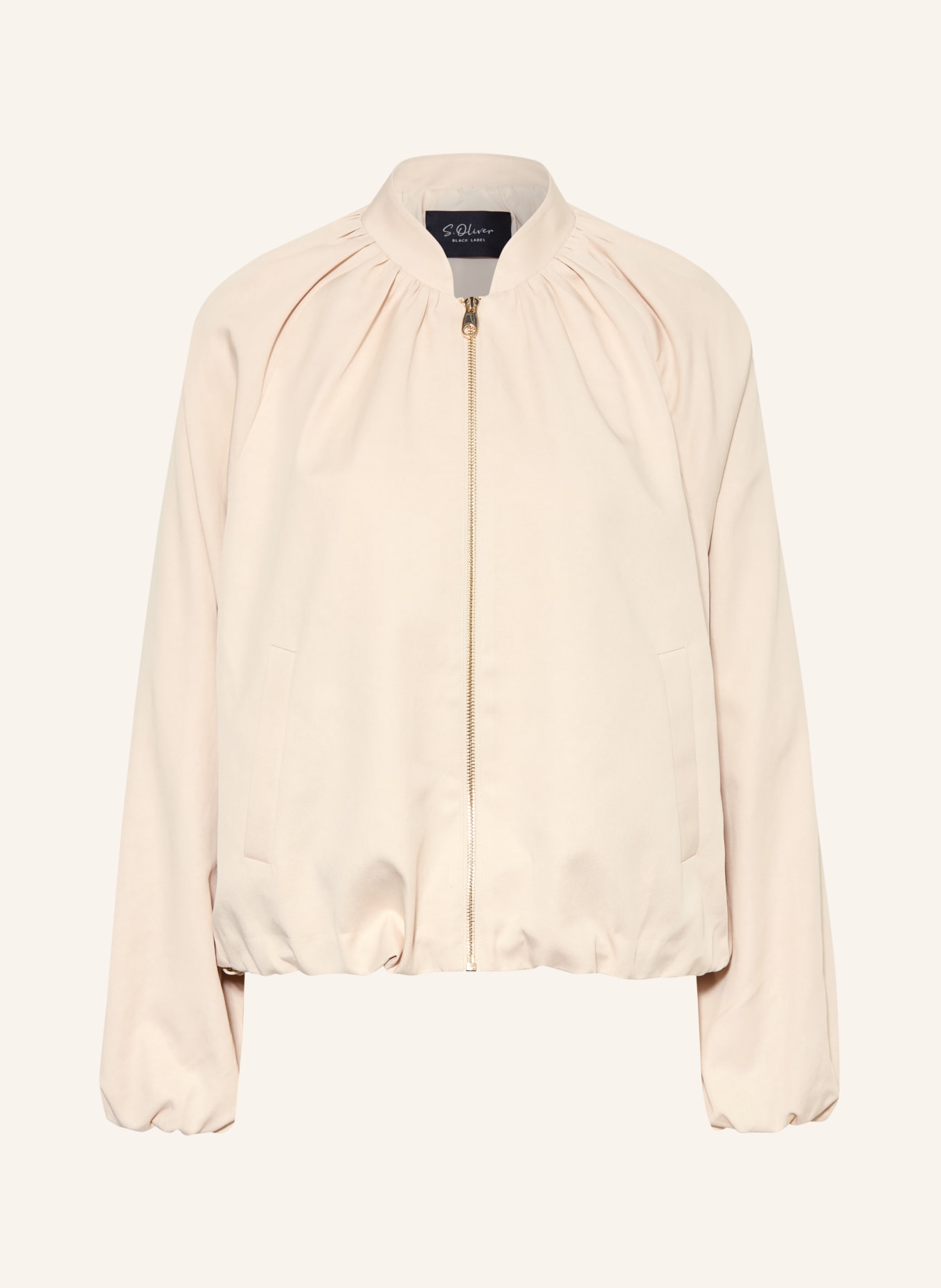 s.Oliver BLACK LABEL Blouson: HELLBRAUN