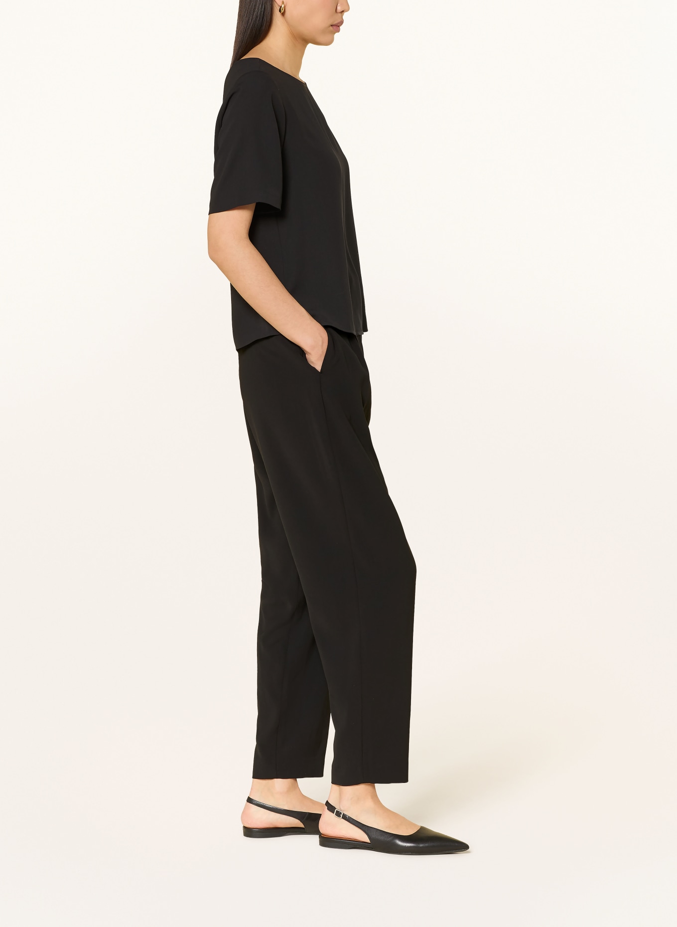 s.Oliver BLACK LABEL Hose: SCHWARZ