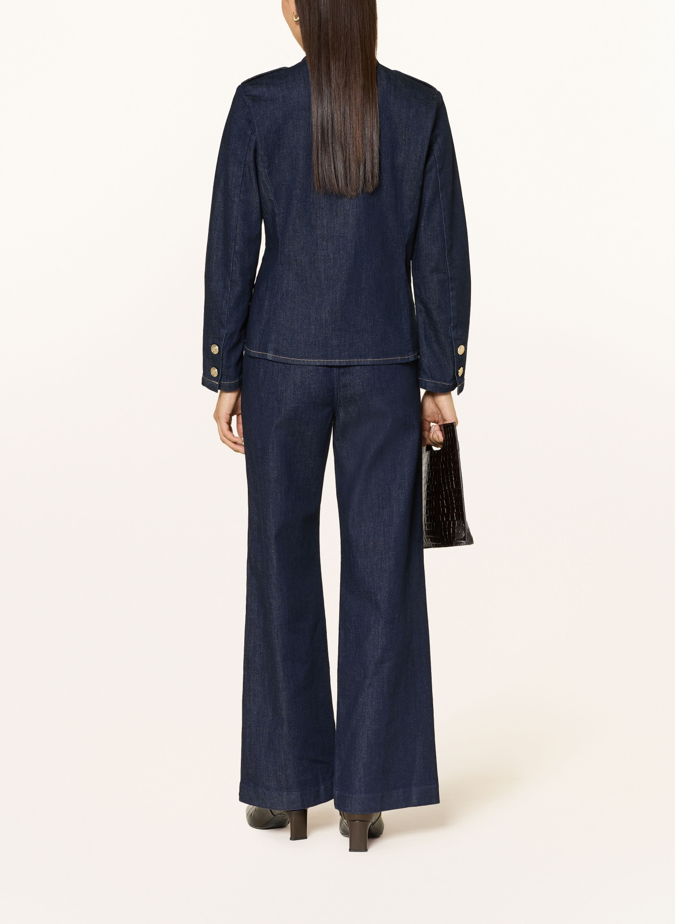 s.Oliver BLACK LABEL Wide Leg Jeans: 59Z8 BLUE