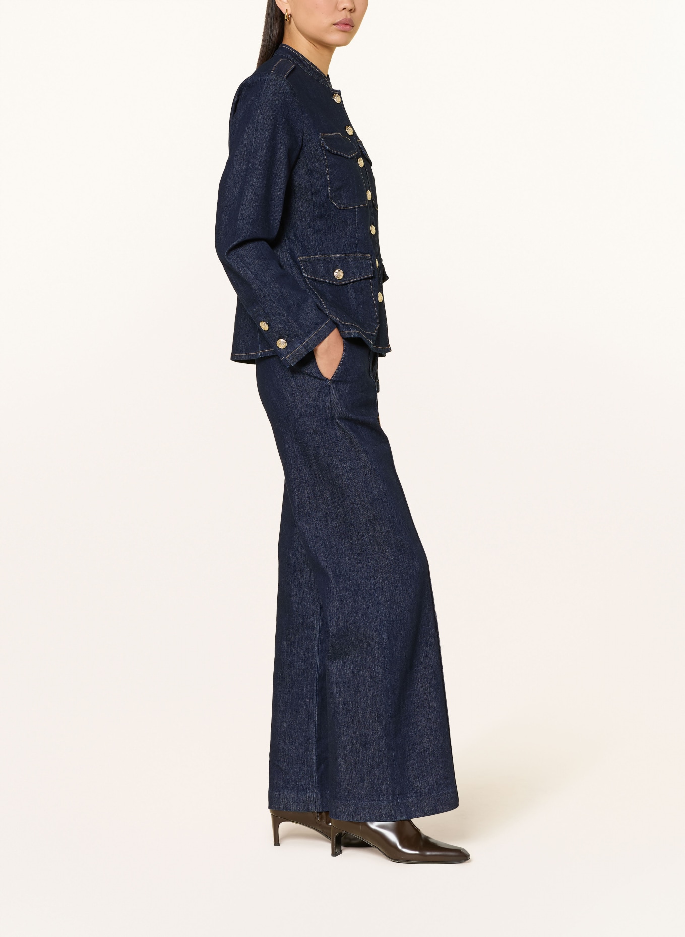 s.Oliver BLACK LABEL Wide Leg Jeans: 59Z8 BLUE