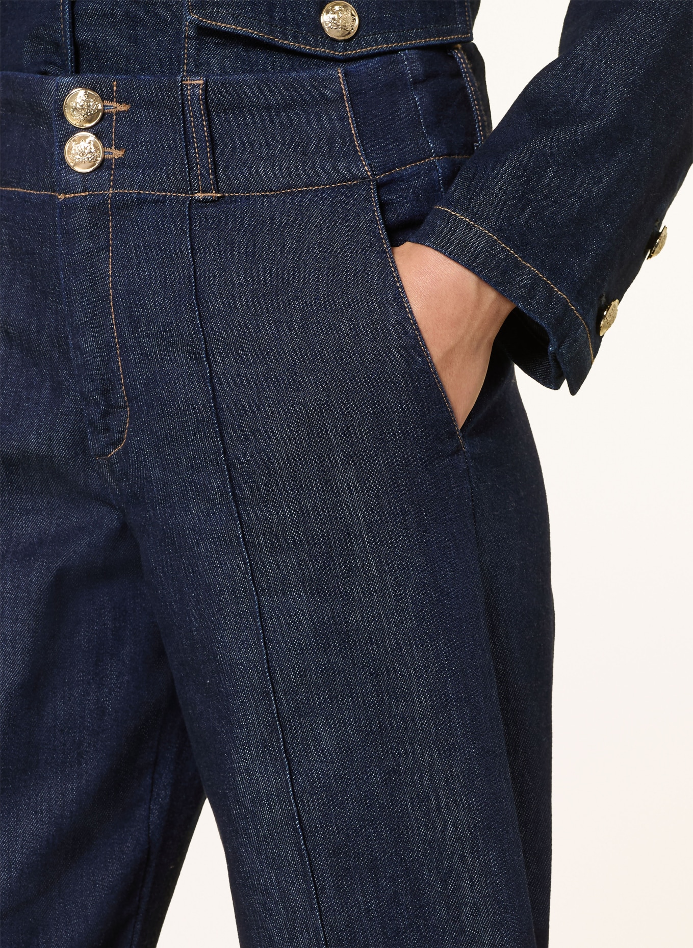 s.Oliver BLACK LABEL Wide Leg Jeans: 59Z8 BLUE