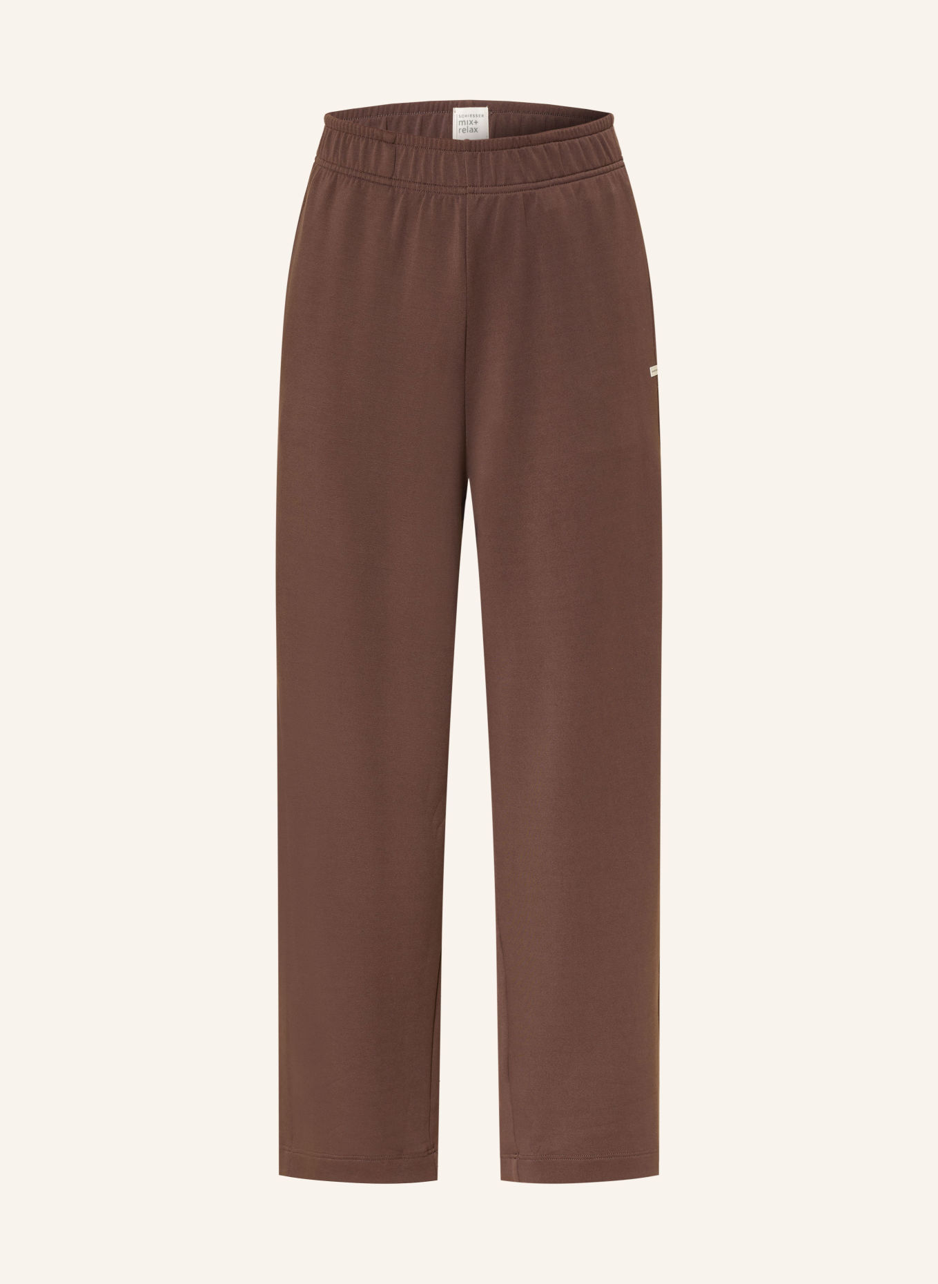 SCHIESSER Loungebroek MIX+RELAX: MARRON FONCÉ