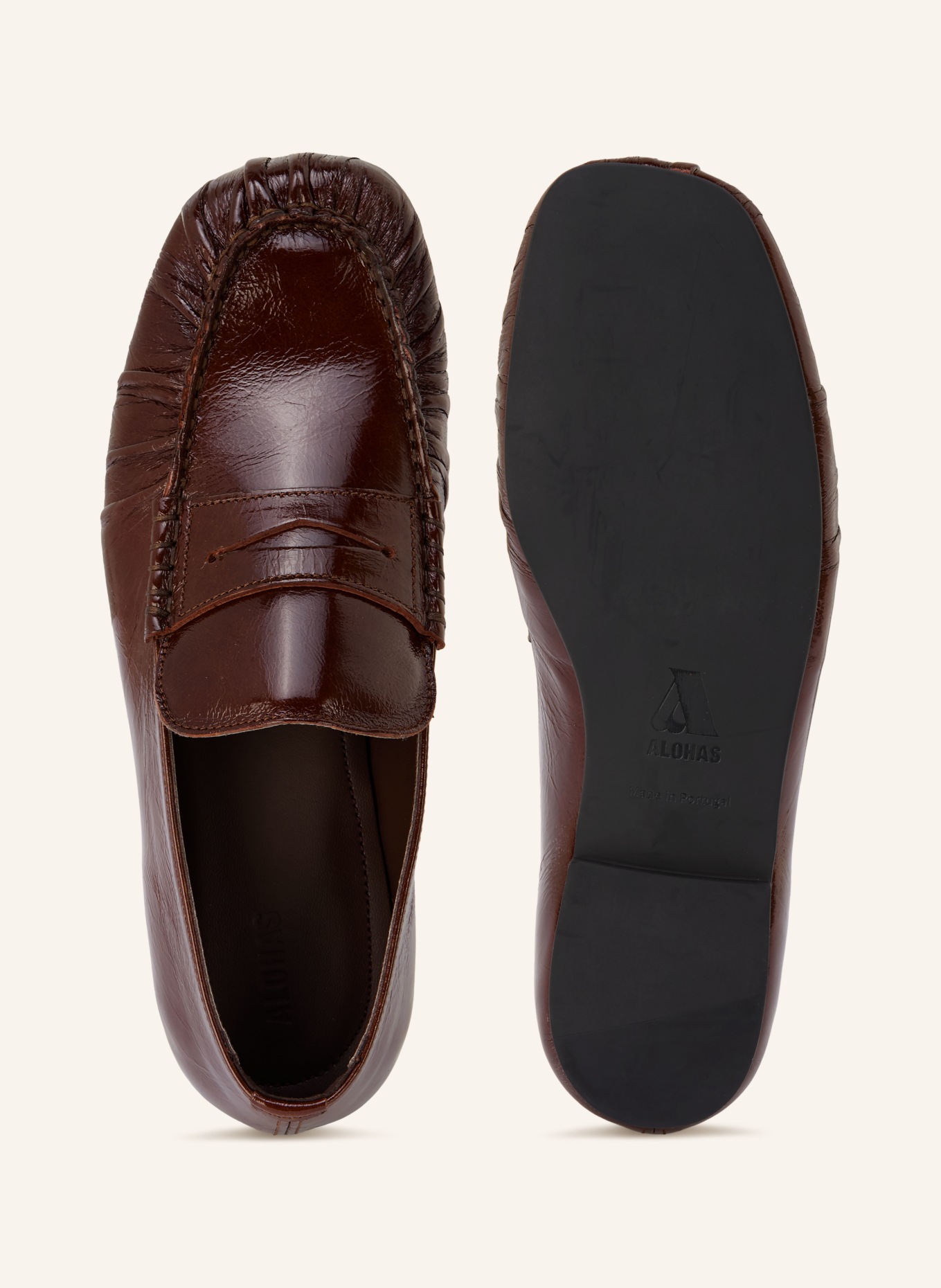 ALOHAS Mocassins AVEN: MARRON