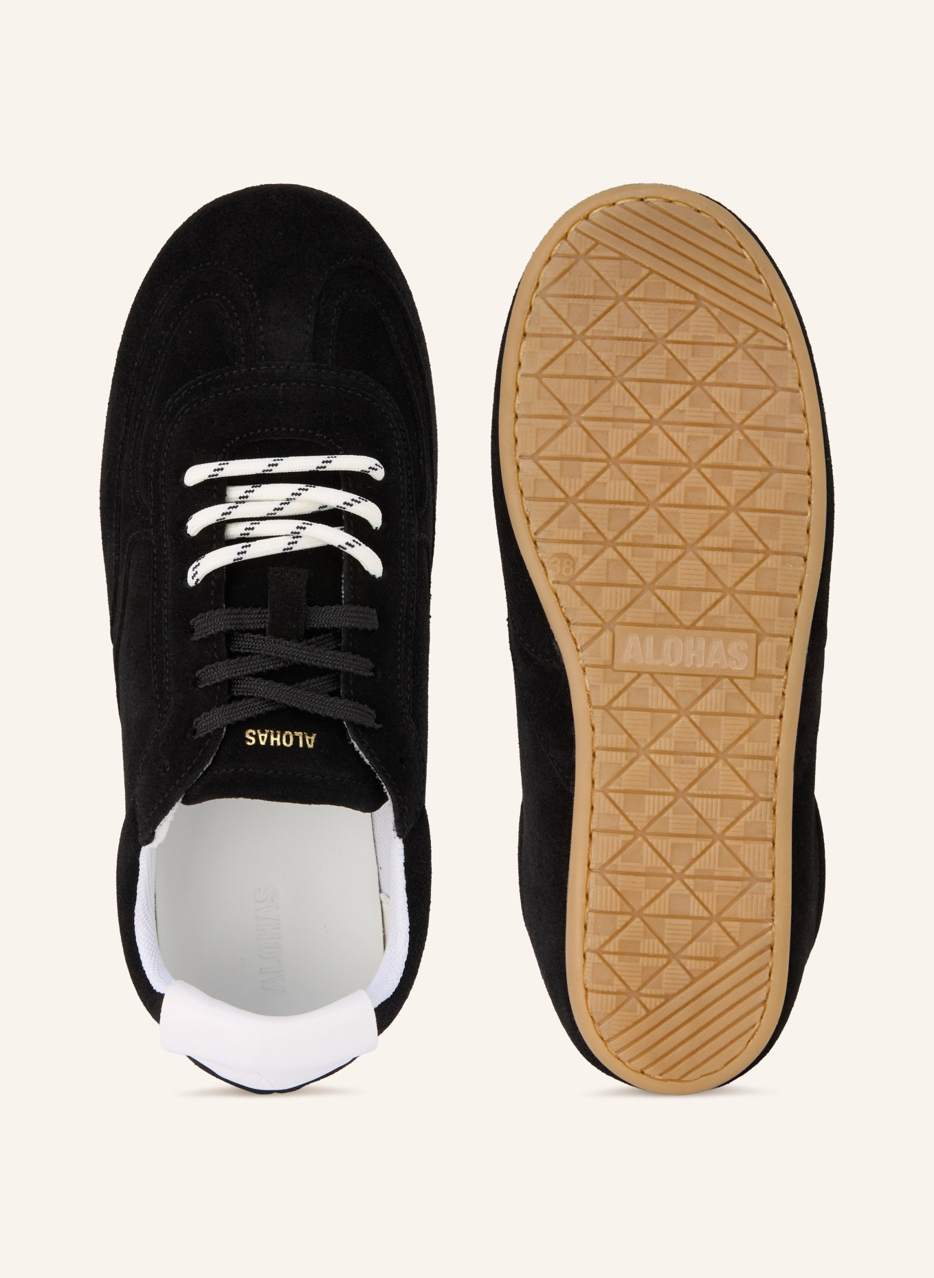 ALOHAS Baskets TB.24: NOIR / BLANC