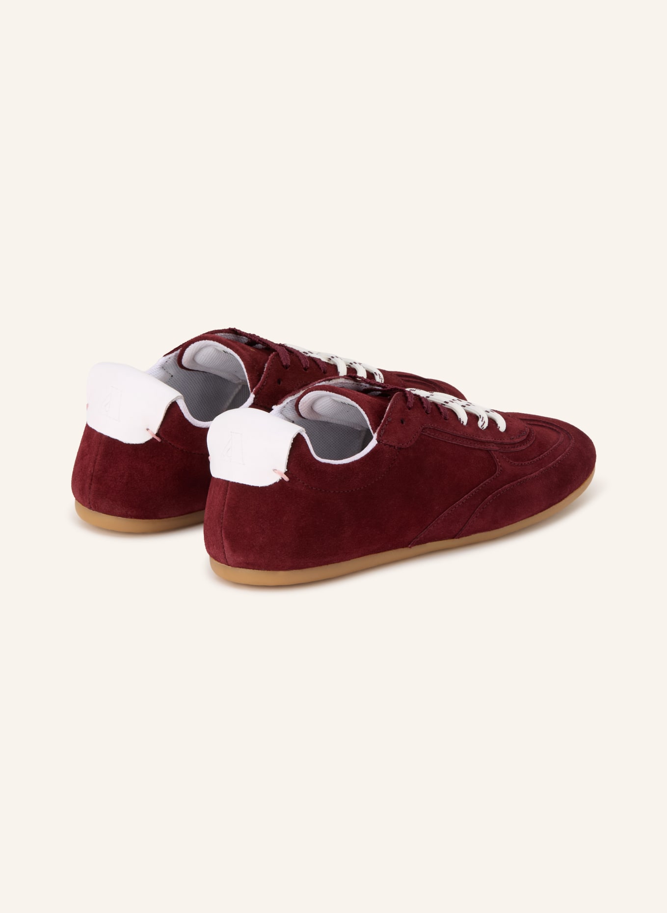 ALOHAS Sneaker TB.24: DONKERROOD / WIT