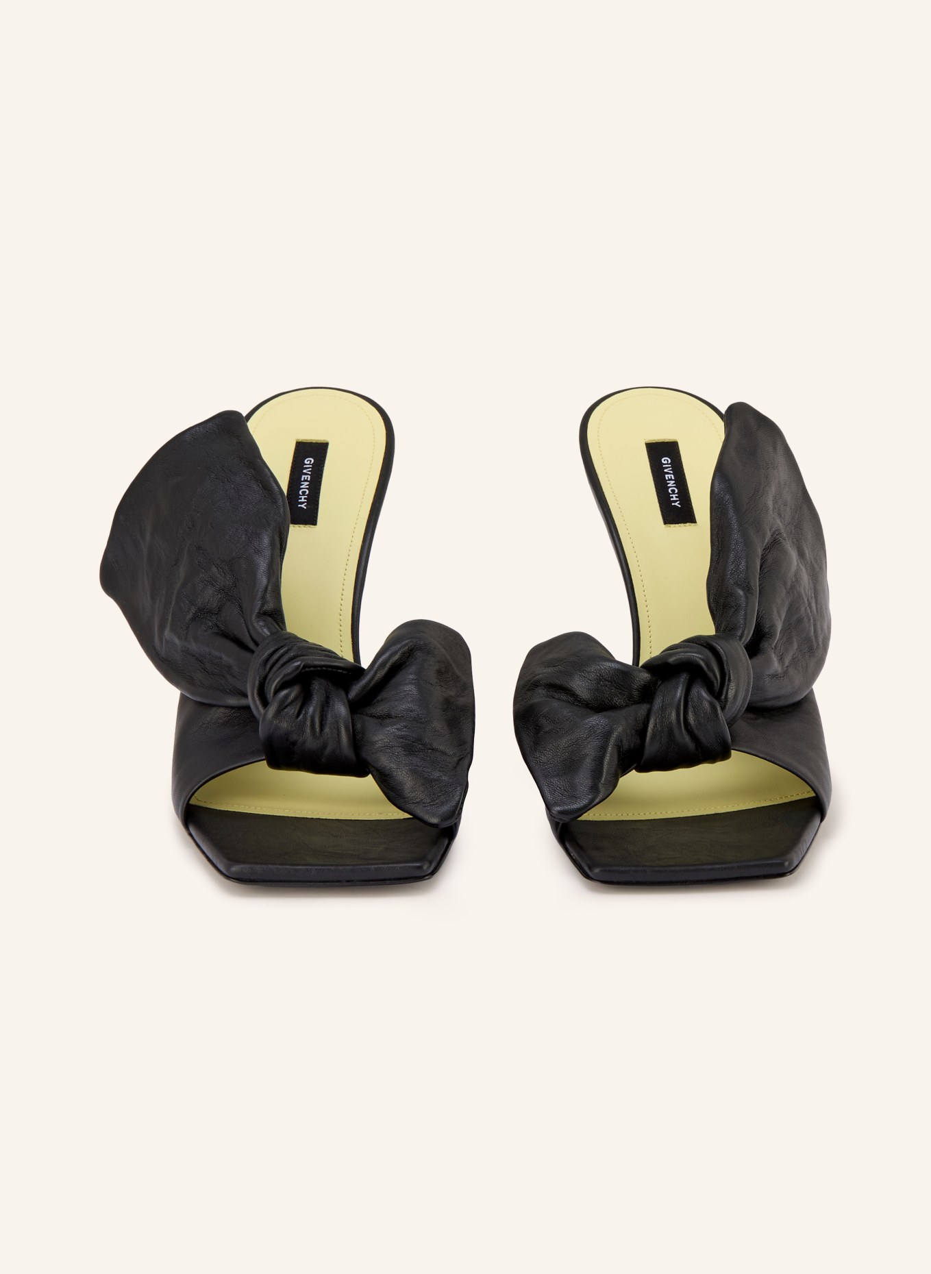 GIVENCHY Pantofle BOUDOIR: ČERNÁ