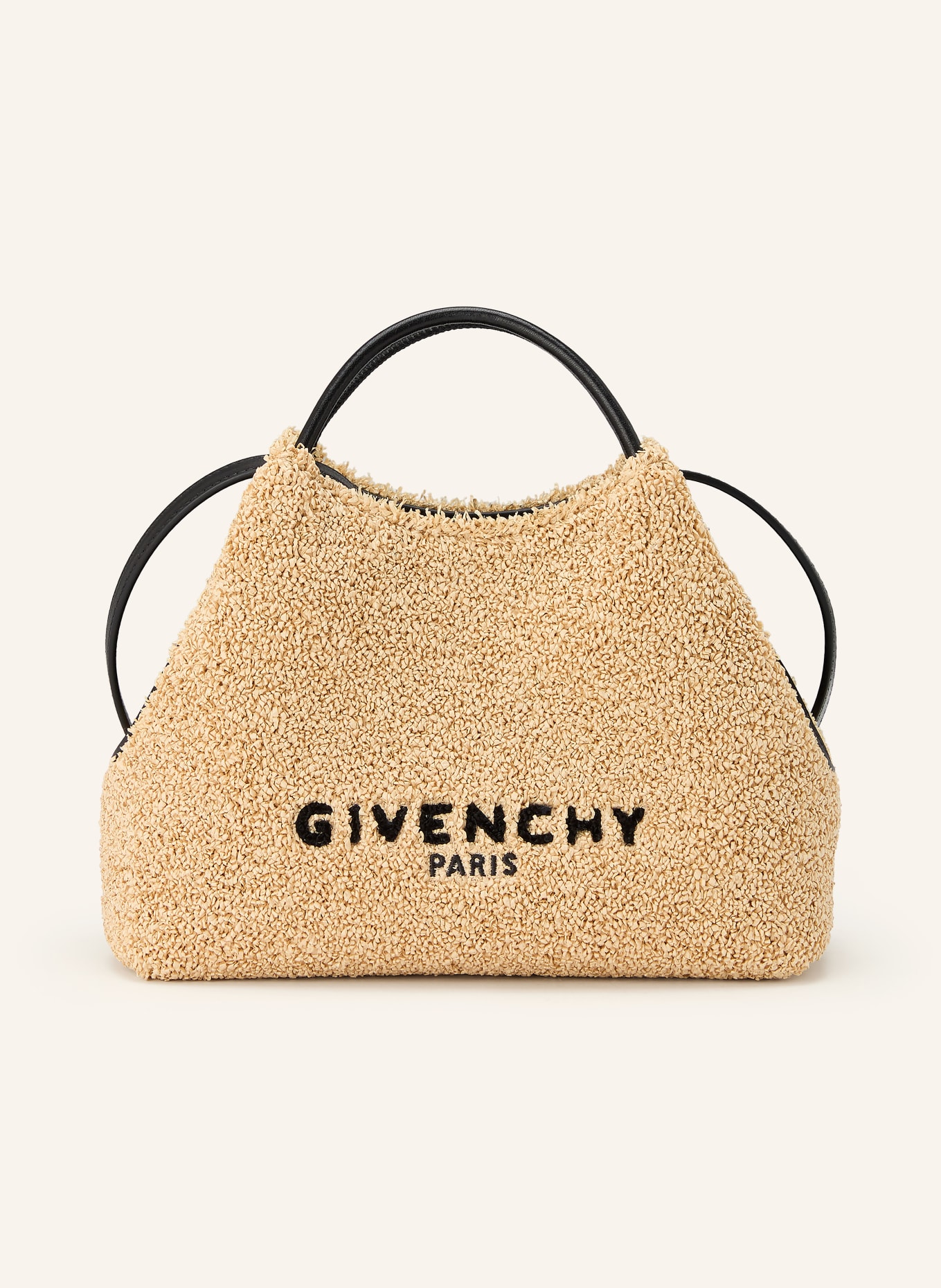 GIVENCHY Umhängetasche NANO FACET: BEIGE / SCHWARZ