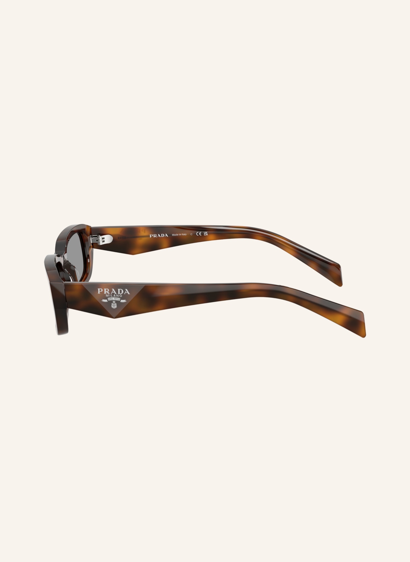 PRADA Lunettes de soleil PR B06S: HAVANA/ GRIS CLAIR