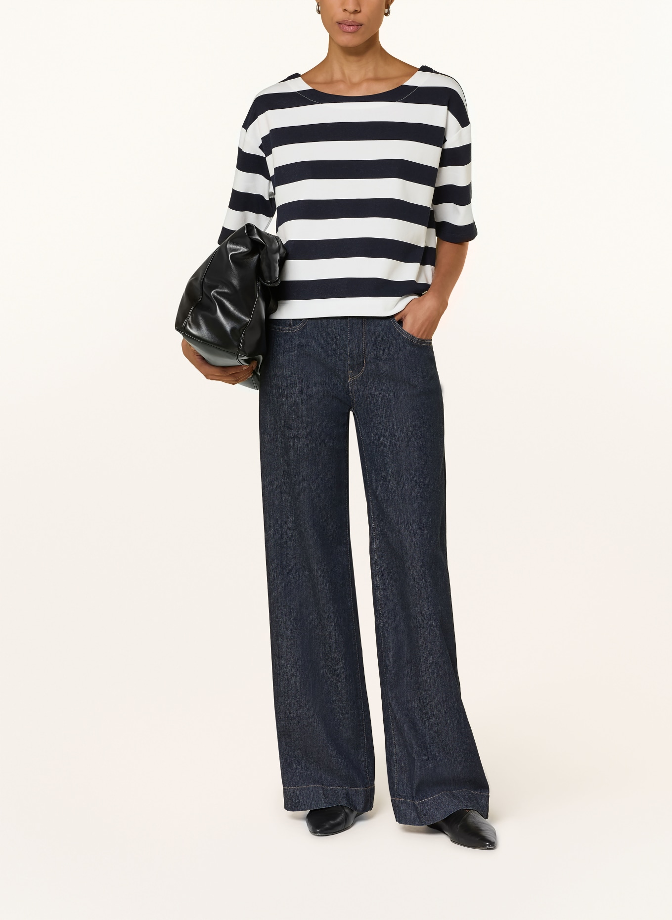 monari Mikina: TMAVĚ MODRÁ / BÍLÁ