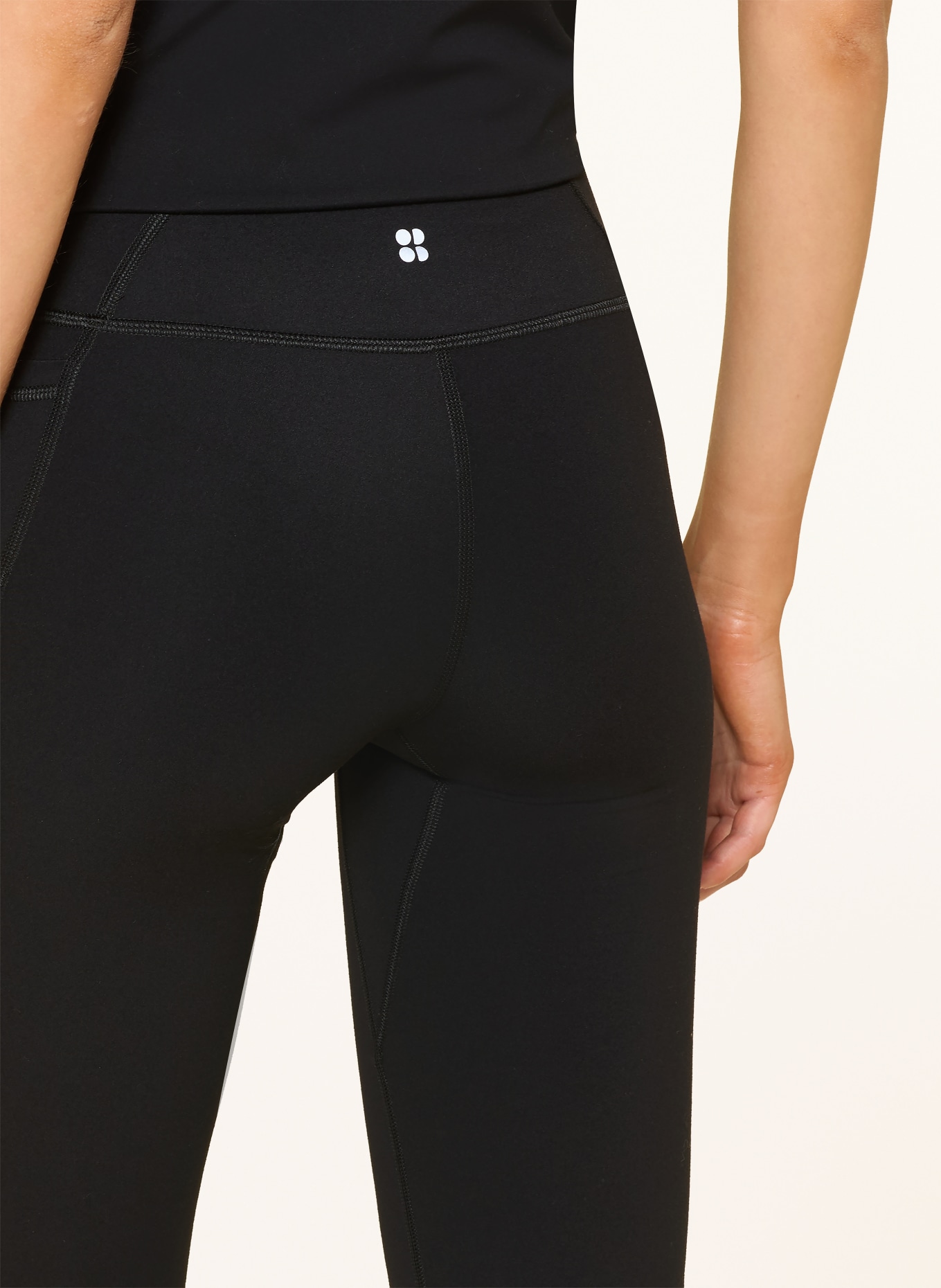 Sweaty Betty Collant ULTIMATE STUDIO CROP: NOIR
