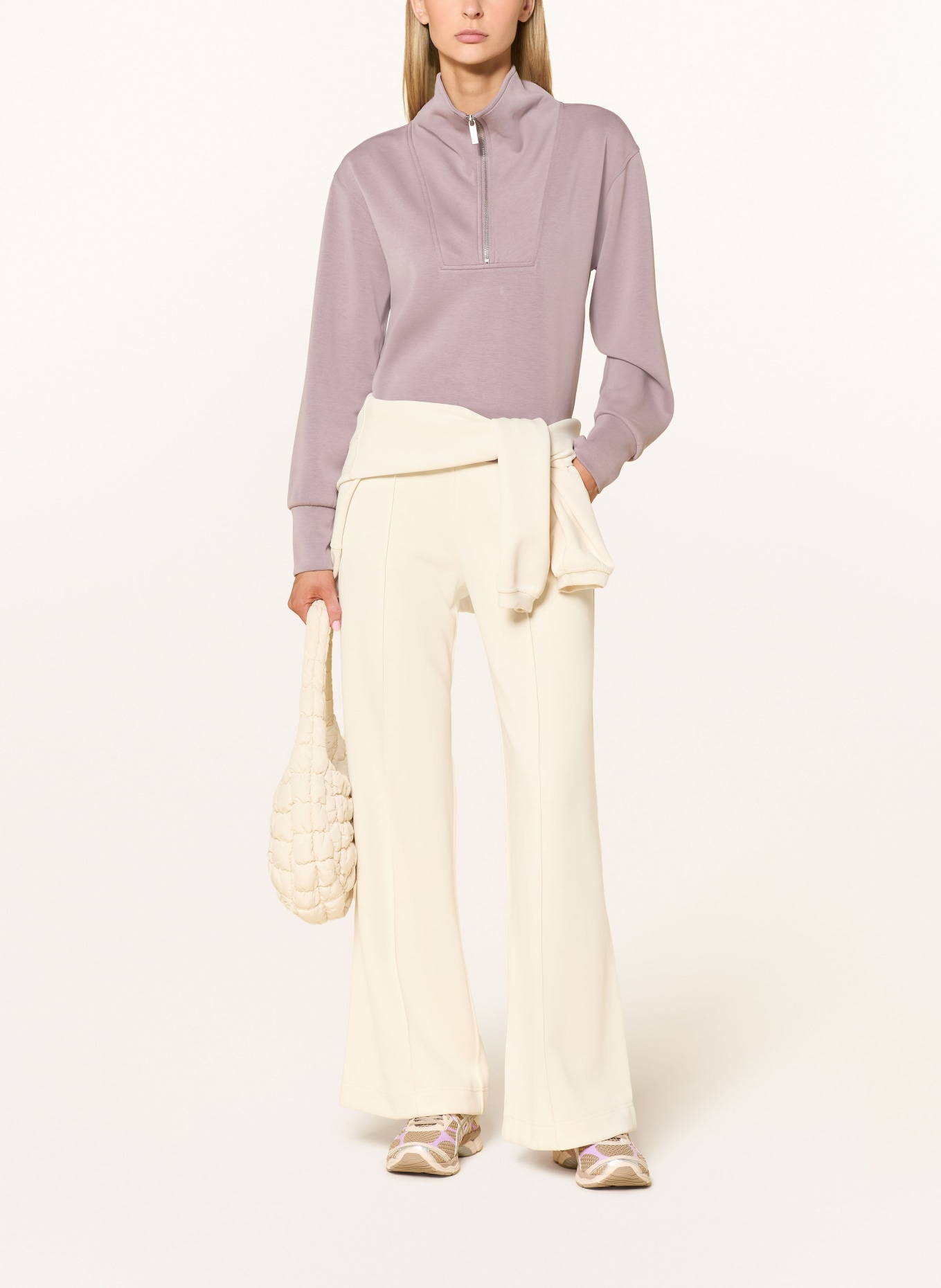 Sweaty Betty Sweat à capuche: LILAS