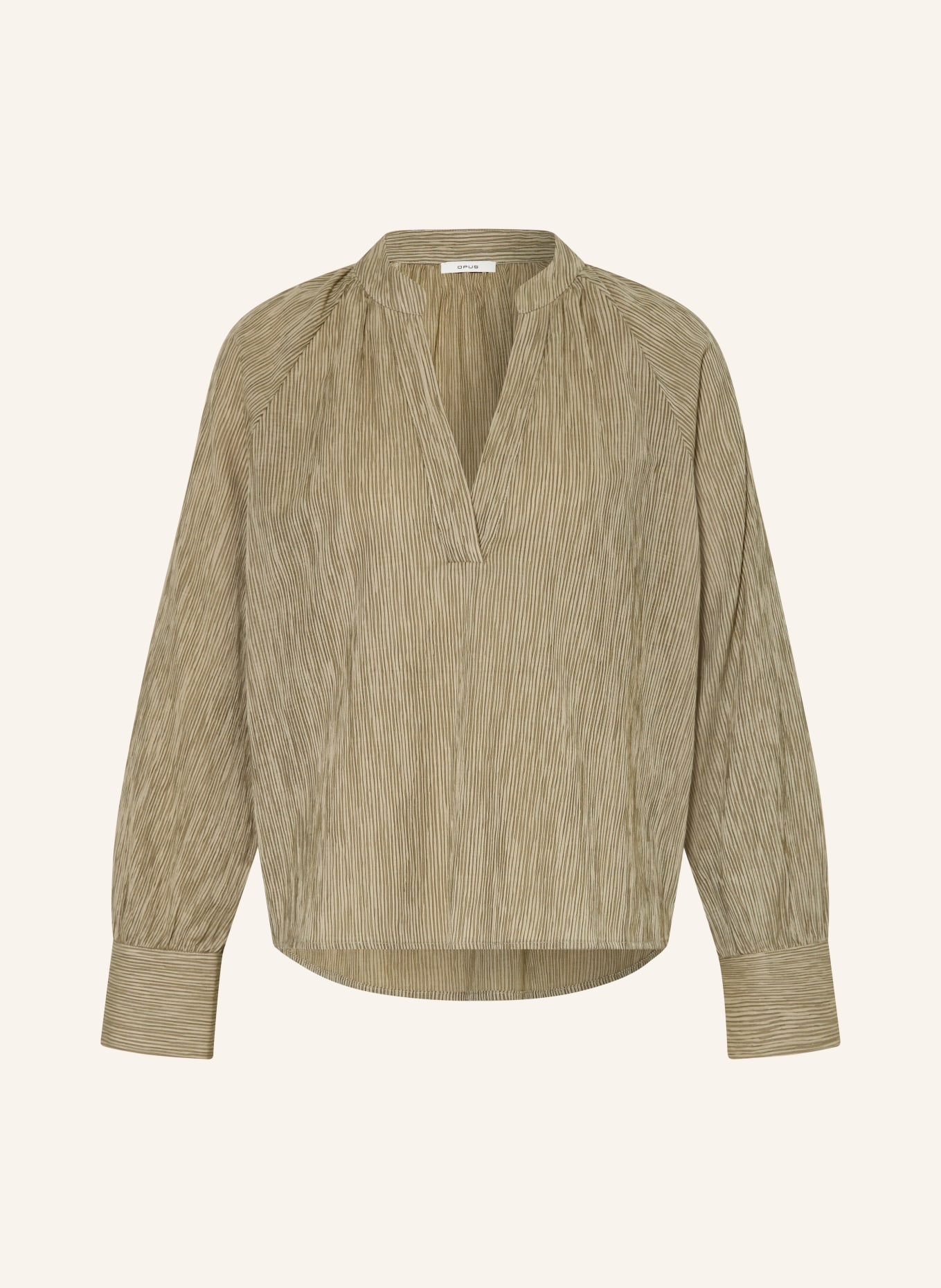 OPUS Chemisier FOHEMIA: OLIVE / NOIR