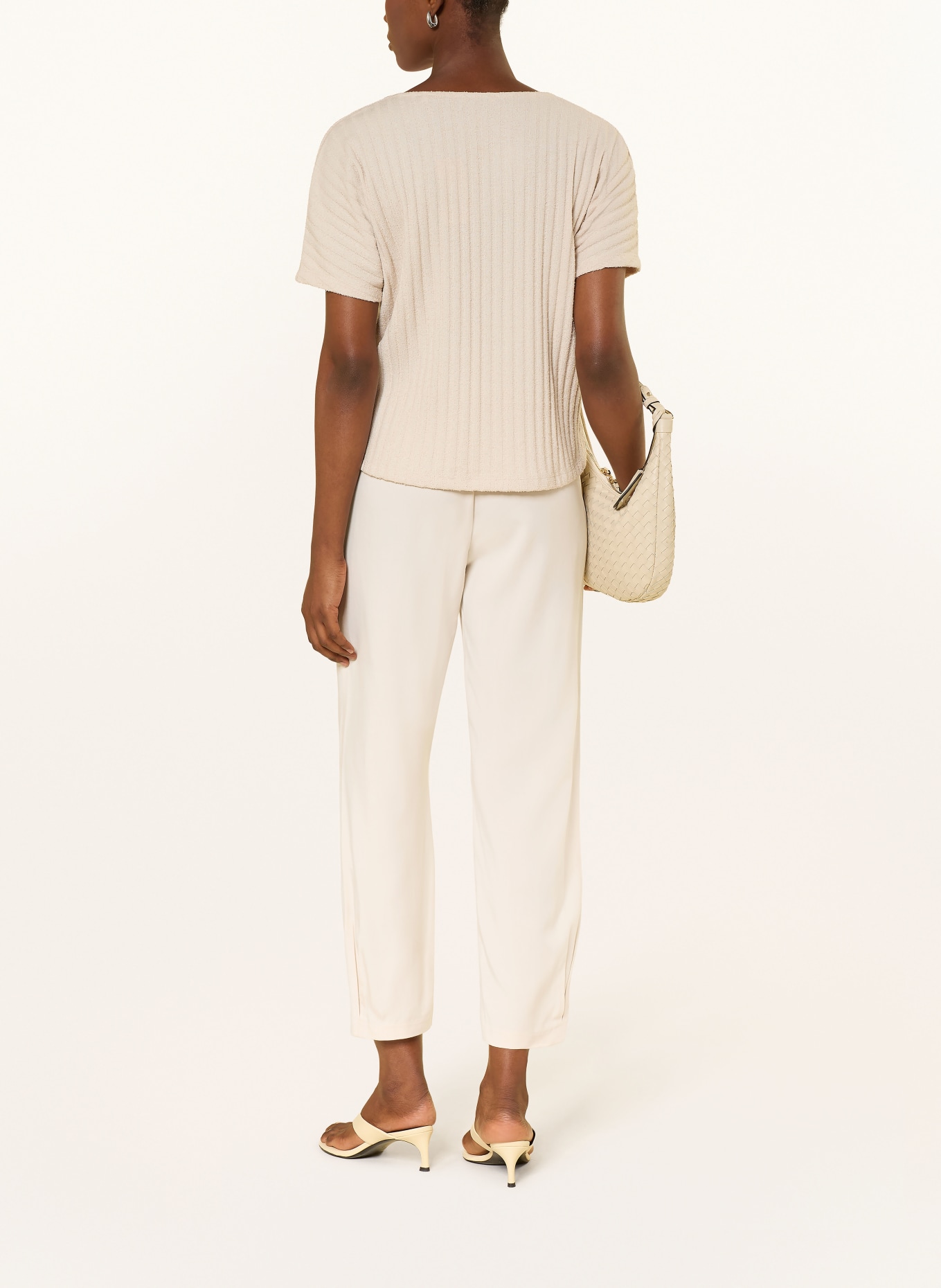 OPUS Broek MYHA AIRY: ECRU