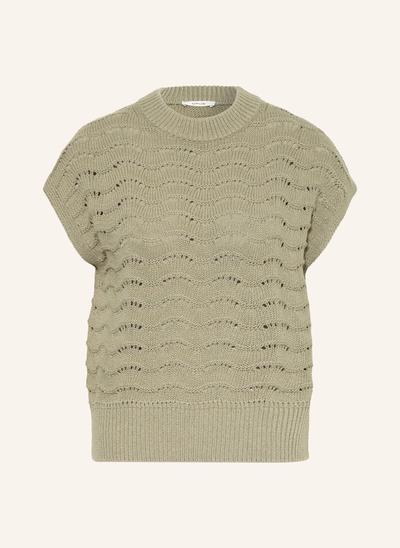 OPUS Blouse en maille PYDRA: VERT CLAIR