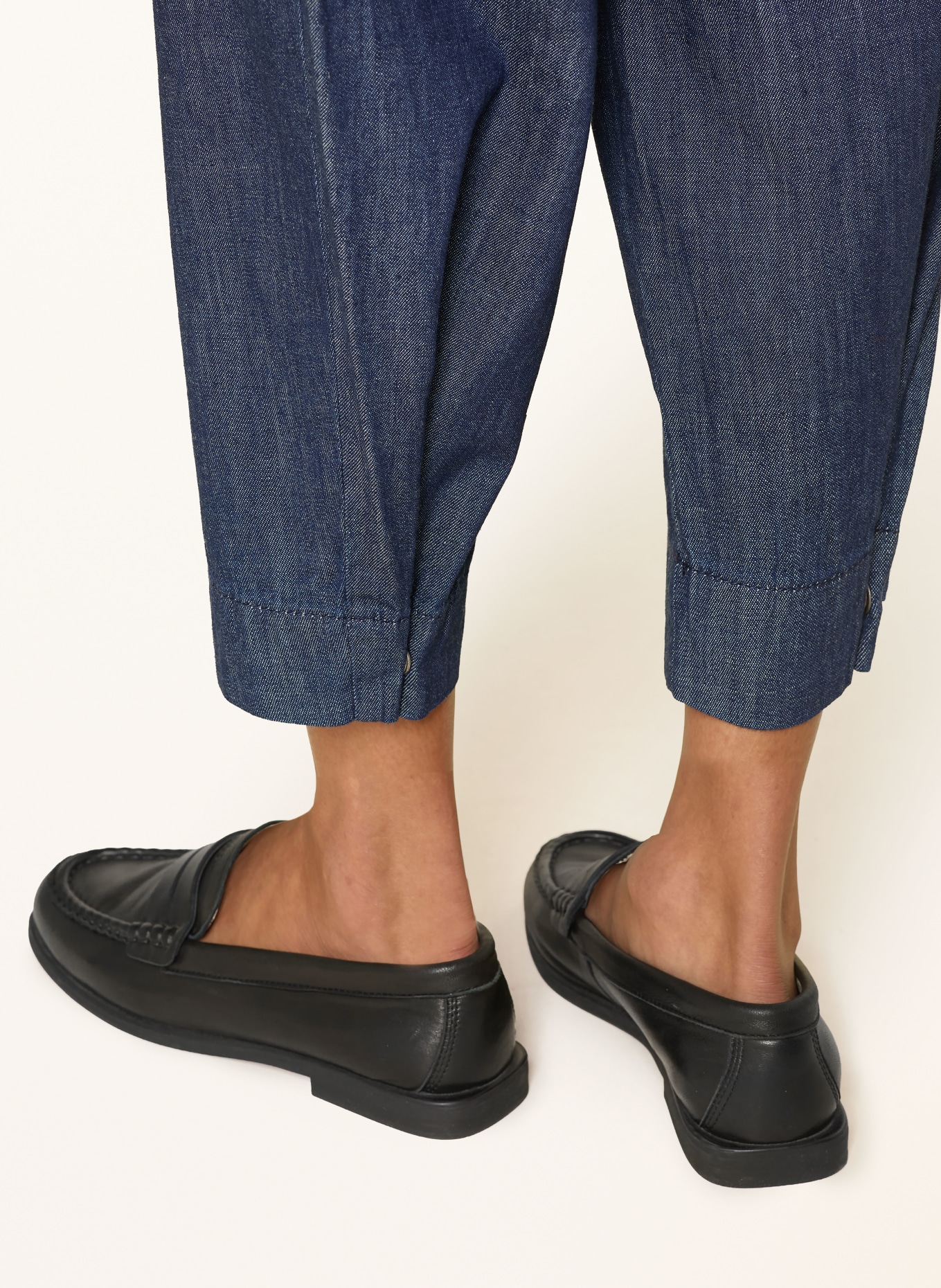 OPUS 7/8-Hose in Jeansoptik: DUNKELBLAU