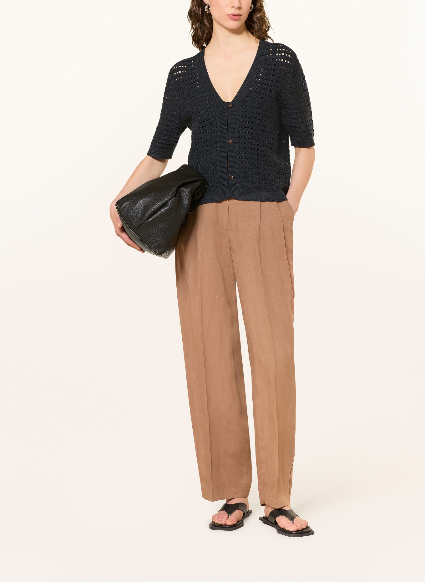 OPUS Vest DOSTAL: DONKERBLAUW