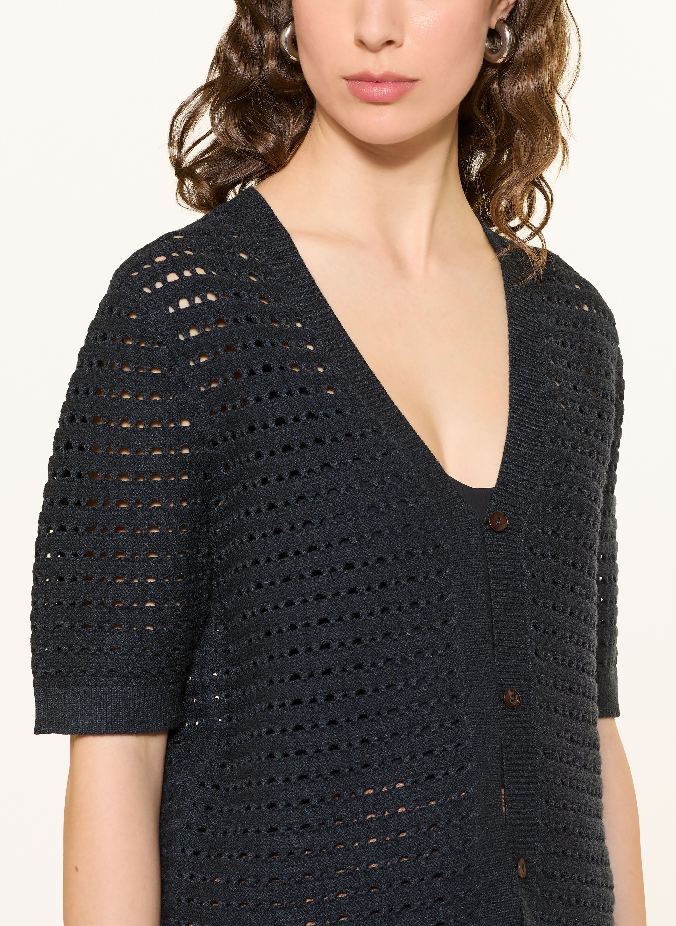 OPUS Vest DOSTAL: DONKERBLAUW