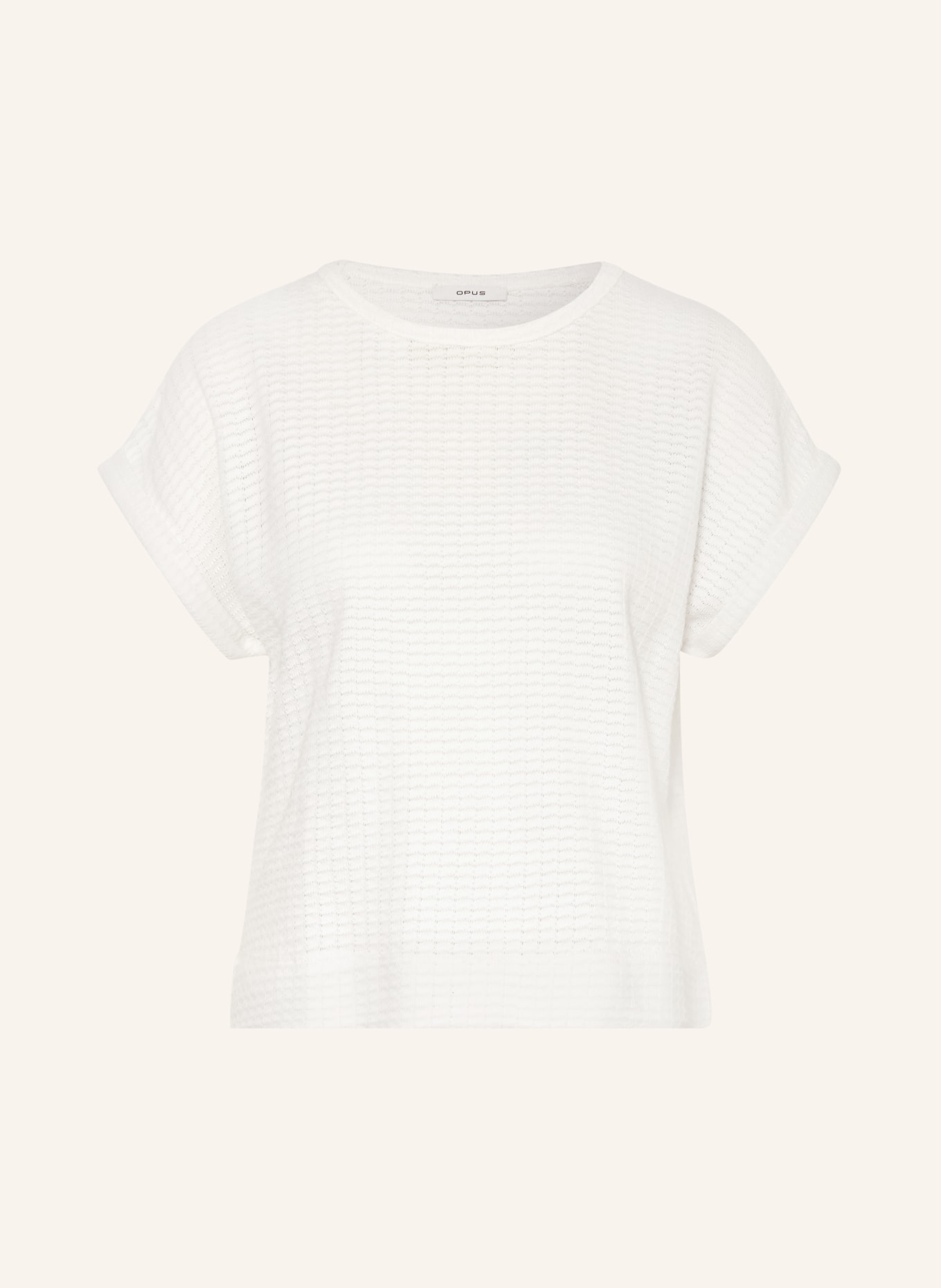 OPUS T-Shirt SISHELL: ECRU