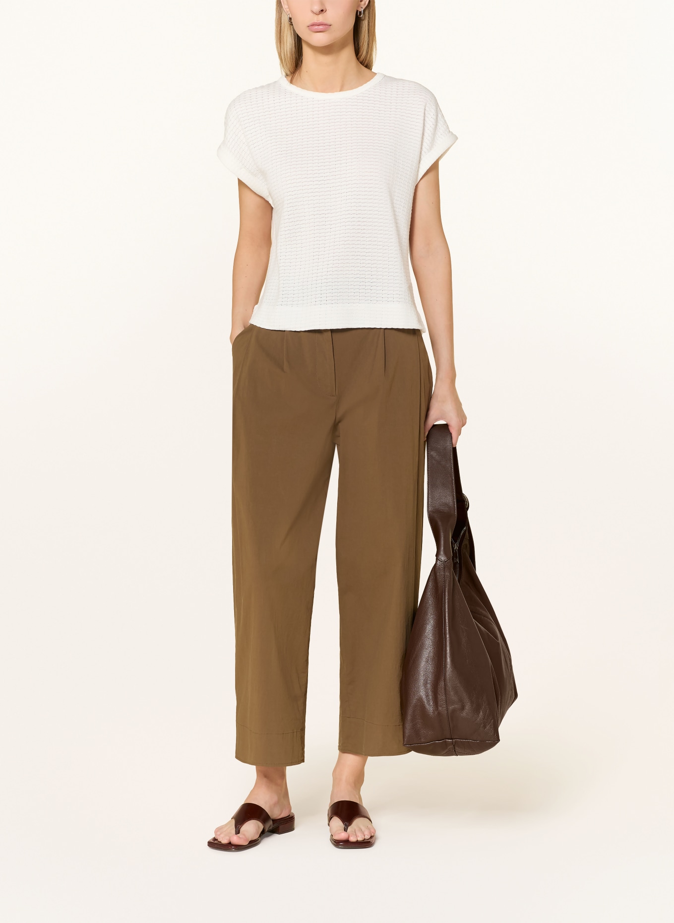 OPUS T-Shirt SISHELL: ECRU