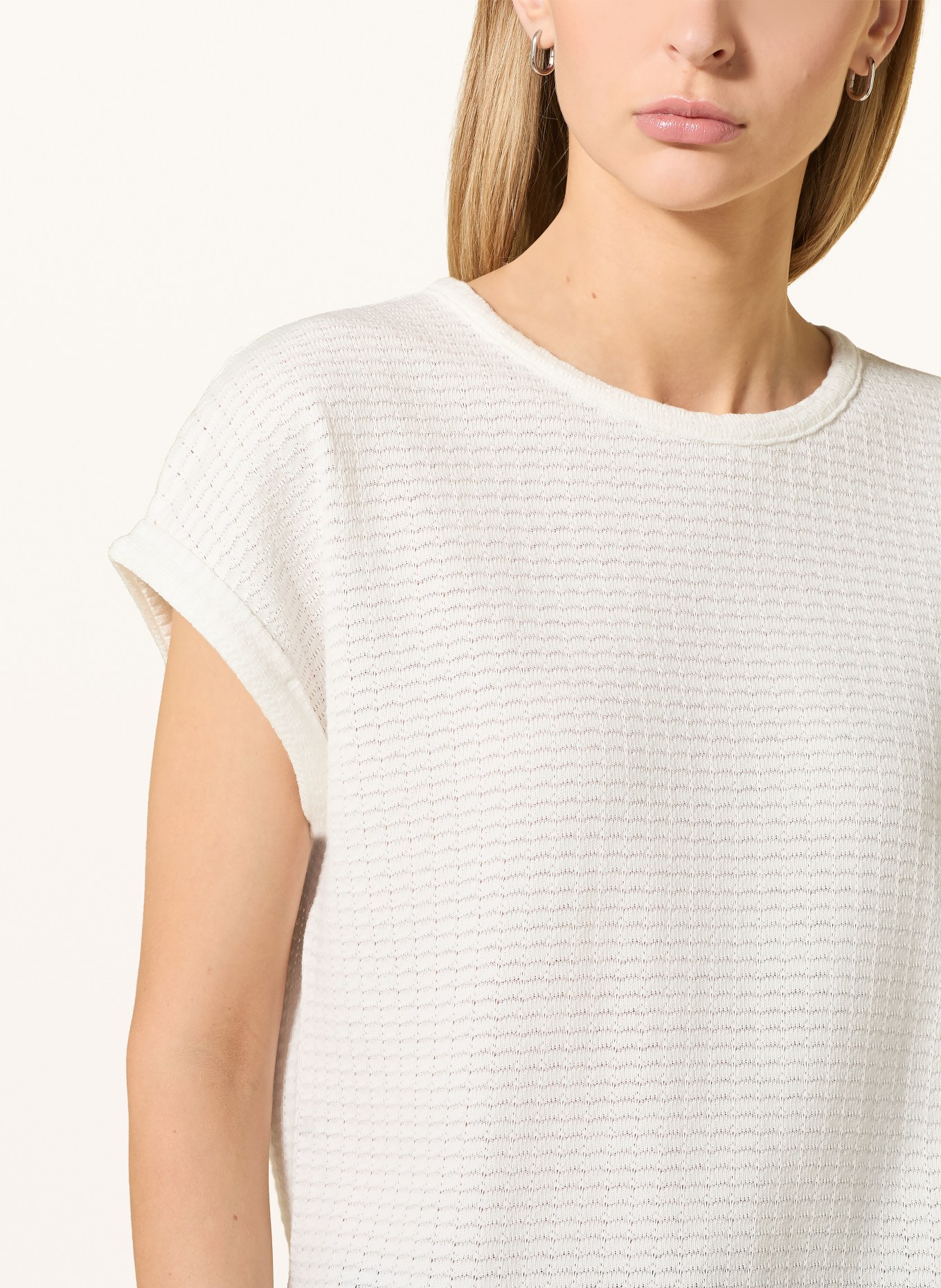 OPUS T-Shirt SISHELL: ECRU