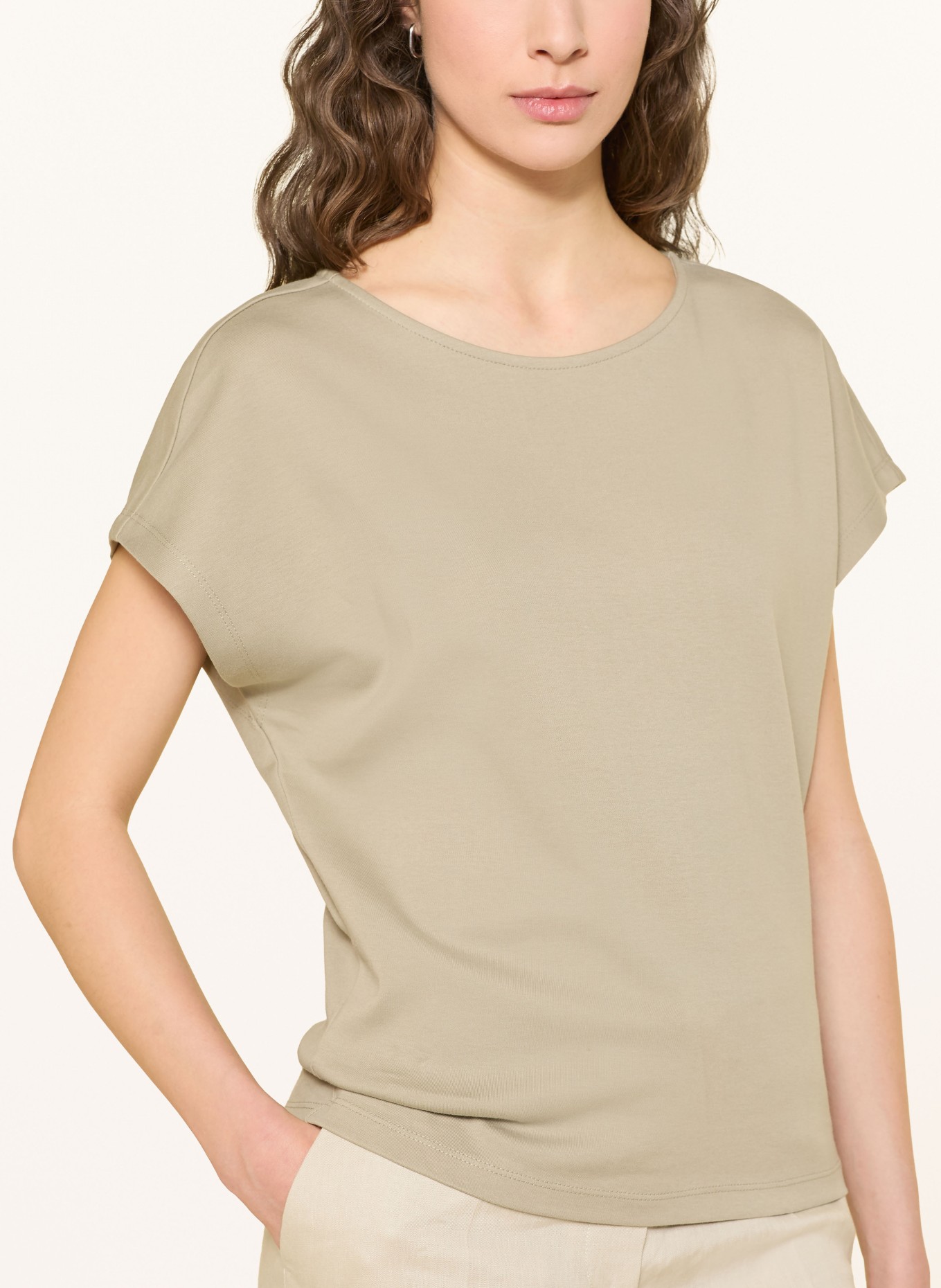 OPUS Koszulka SUSCHEL: BEŻOWY