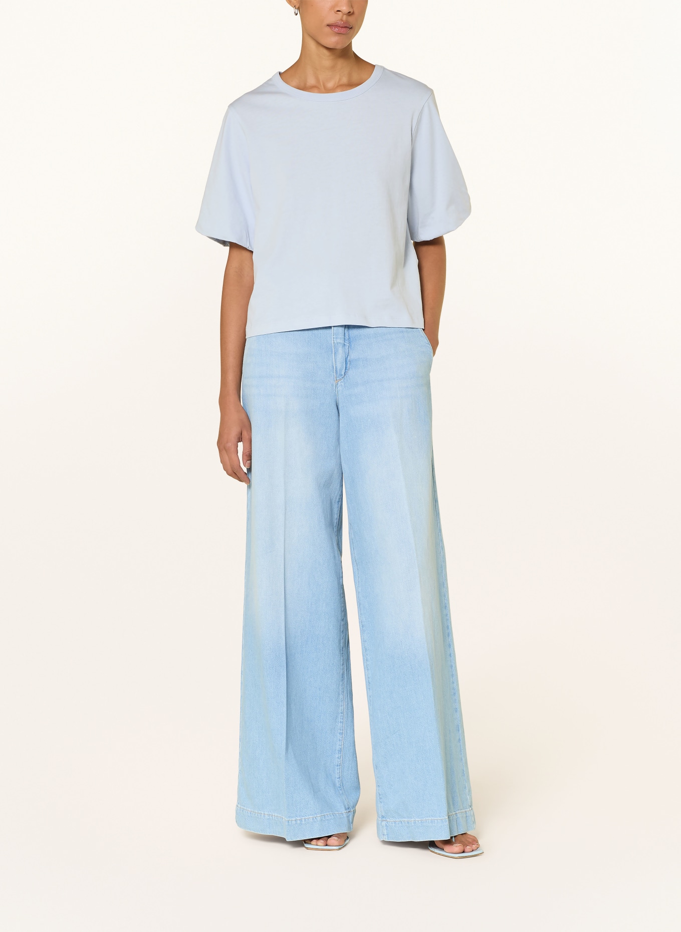 OPUS T-Shirt SURTINY: HELLBLAU