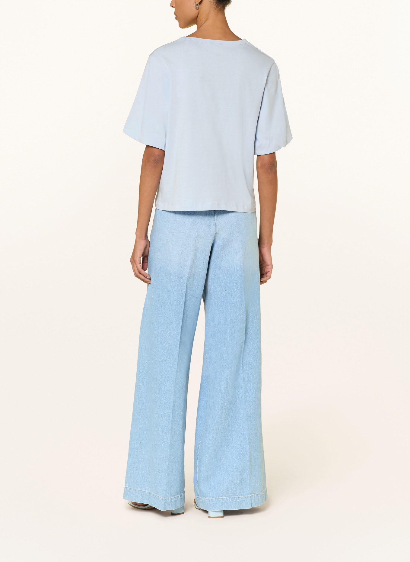 OPUS T-Shirt SURTINY: HELLBLAU